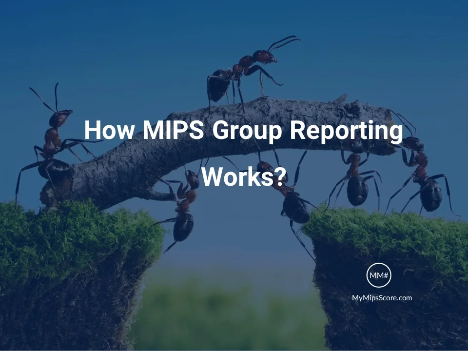 How MIPS Group Reporting Works - This post aims at helping you understand MIPS Group Reporting so you can harness the power of your team and get the highest score and positive payment adjustment.