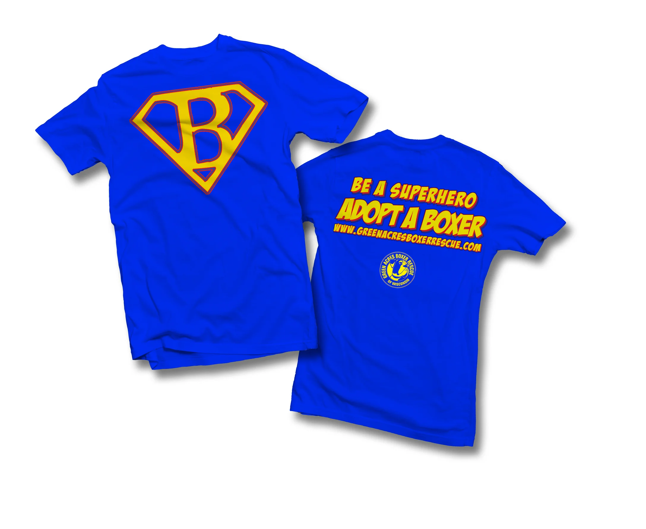 Logo & t-shirt design for Green Acres Boxer Rescue's Boxer Bash