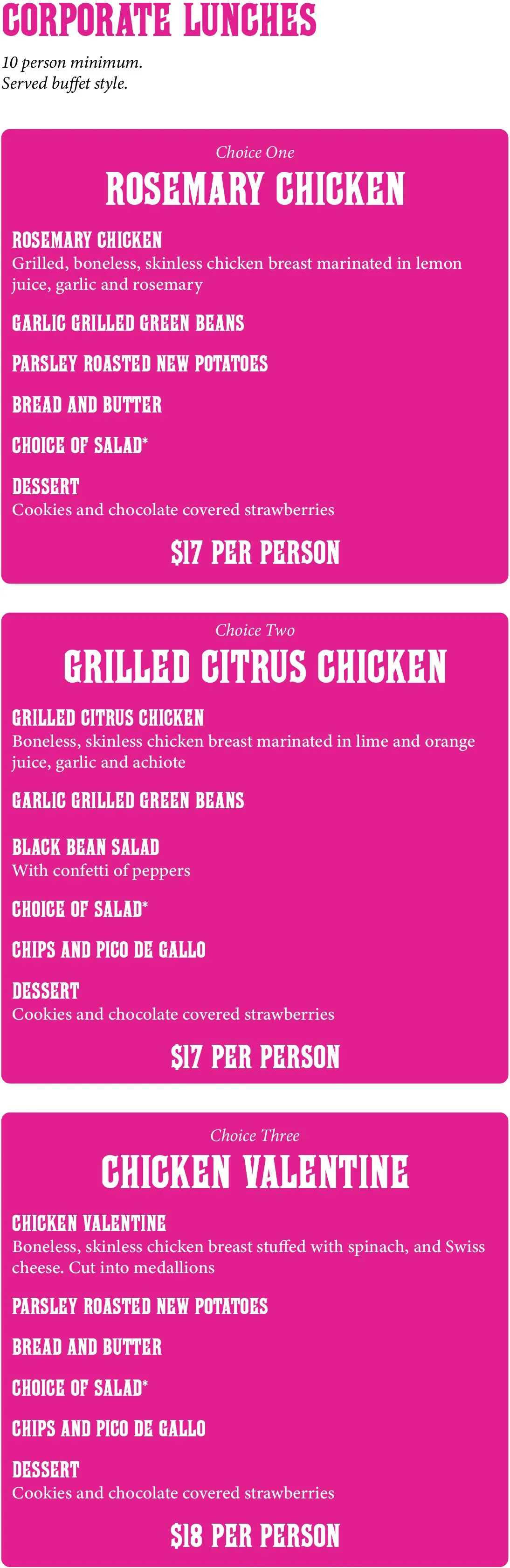 Catering — Salsa a la Salsa