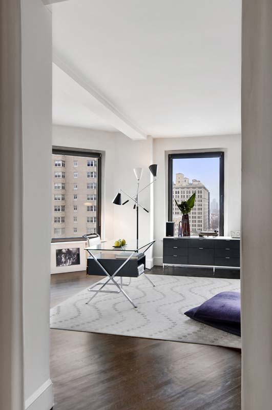 One Fifth Avenue Apt. 16B Living Room From Another Angle