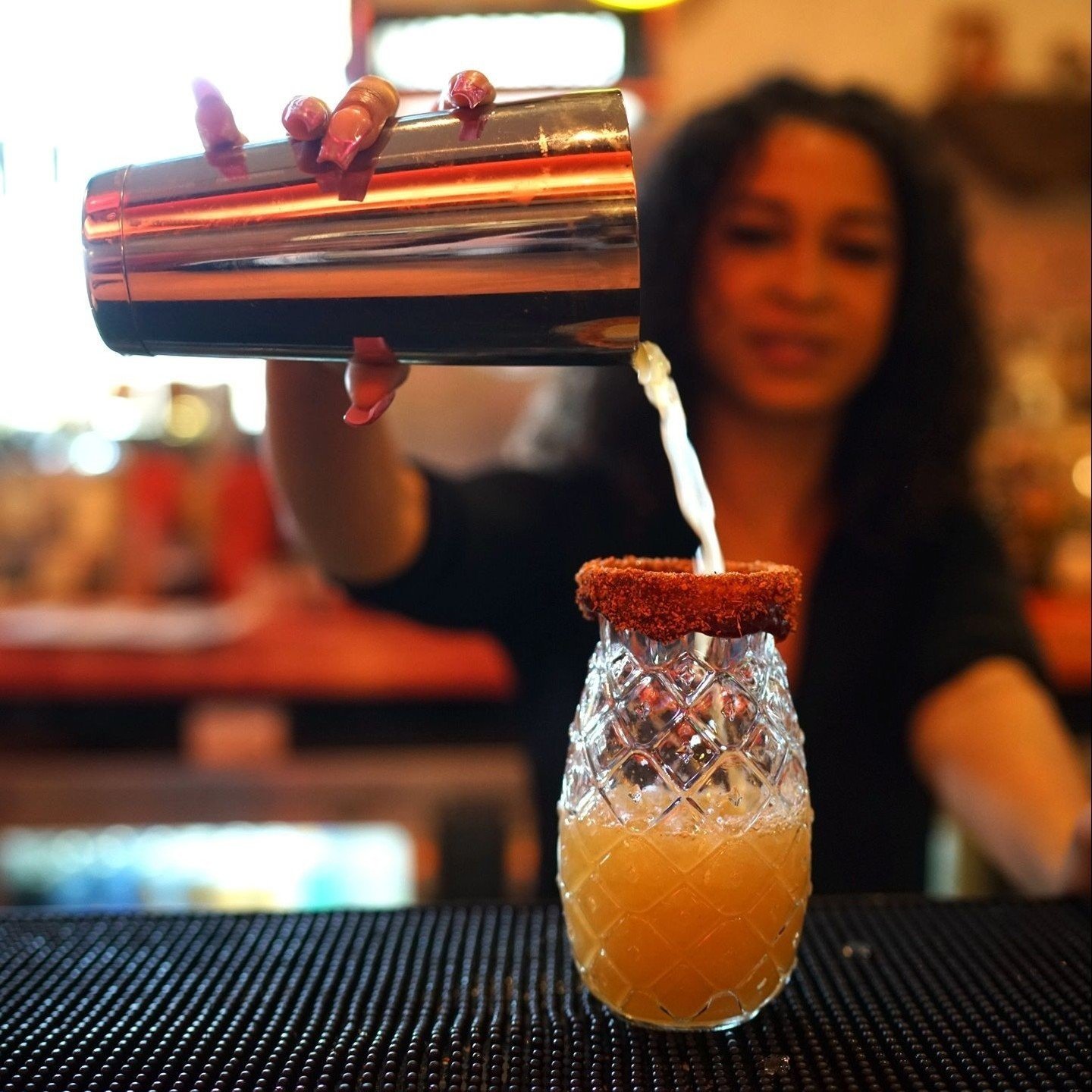 Yes, it's as good as it looks. 🔥 Our Ranchwater Al Pastor is made with @sauzatequila blanco, fresh grapefruit lime and ginger, @aperolusa, and @squirtsoda.⁠
⁠
📸: @mikahdanaephoto