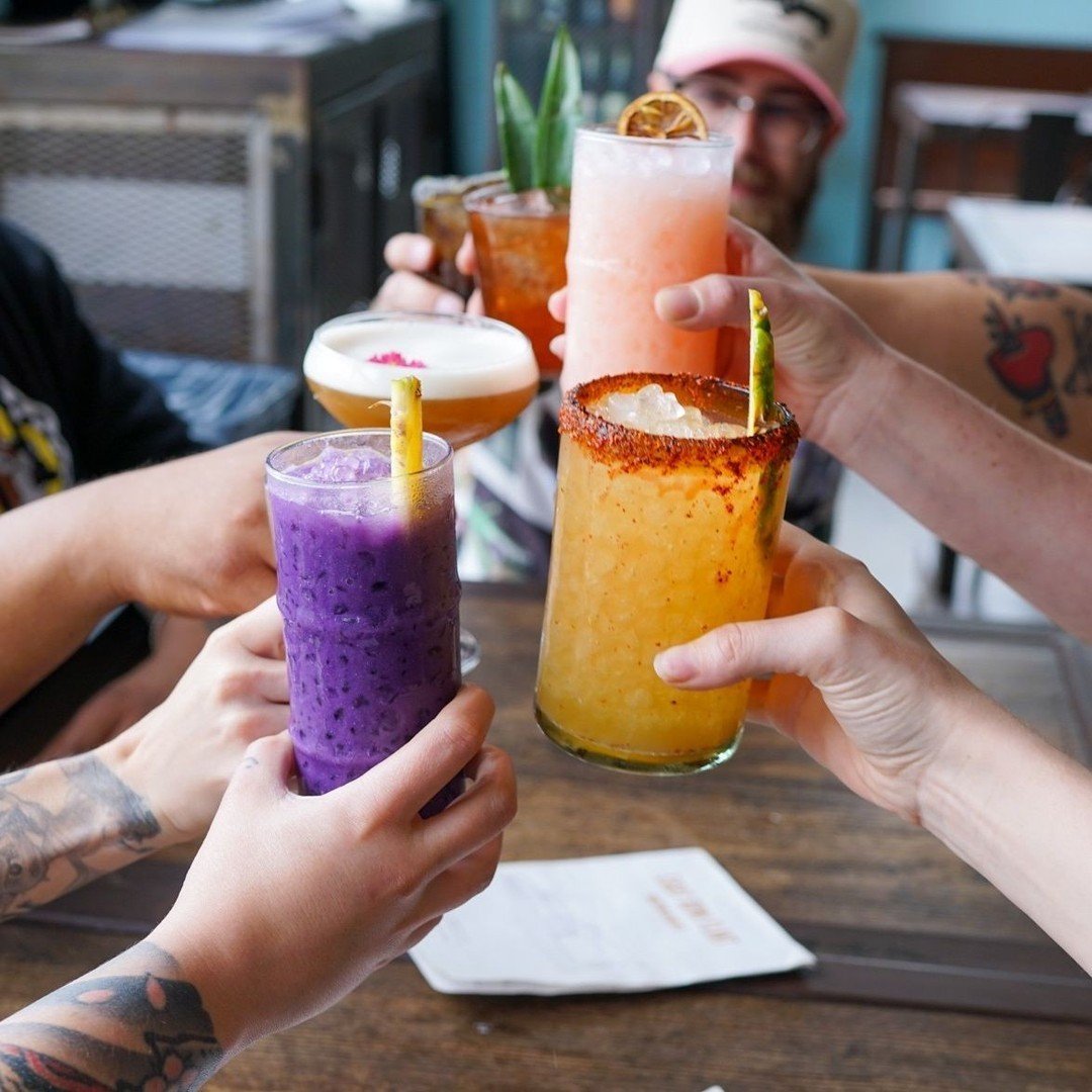 #HappyHour is an all-day affair on Wednesdays! Come sip on one (or two) of our new Spring creations. ⁠
⁠
📸: @mikahdanaephoto