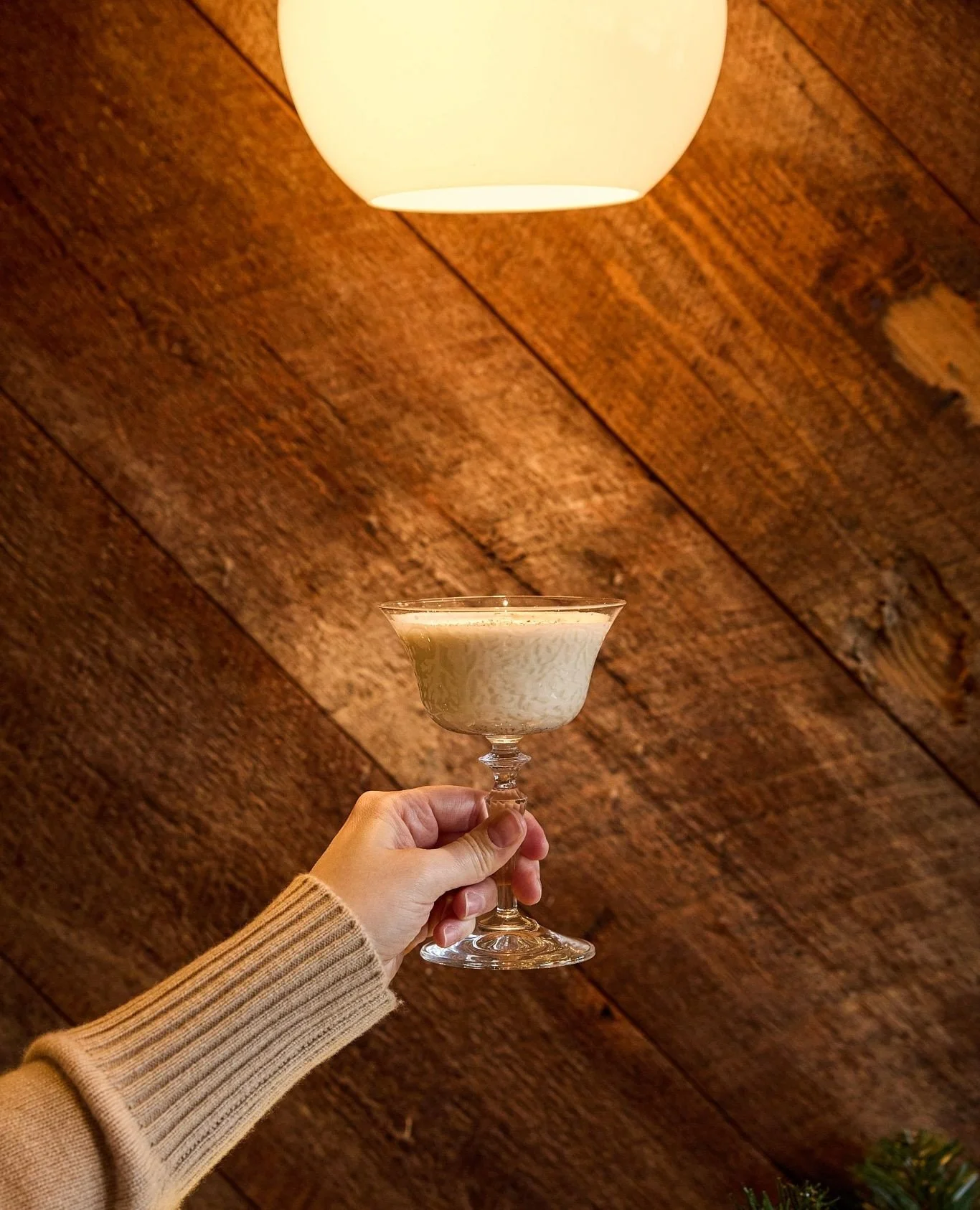 A classic for the holidays, now on the cocktail menu for a limited time.⁠ Our Eggnog features @armagnac_marie_duffau, @lairdandcompany apple brandy, @rittenhouserye, @sailorjerry, and @bodegaslustau sherry.