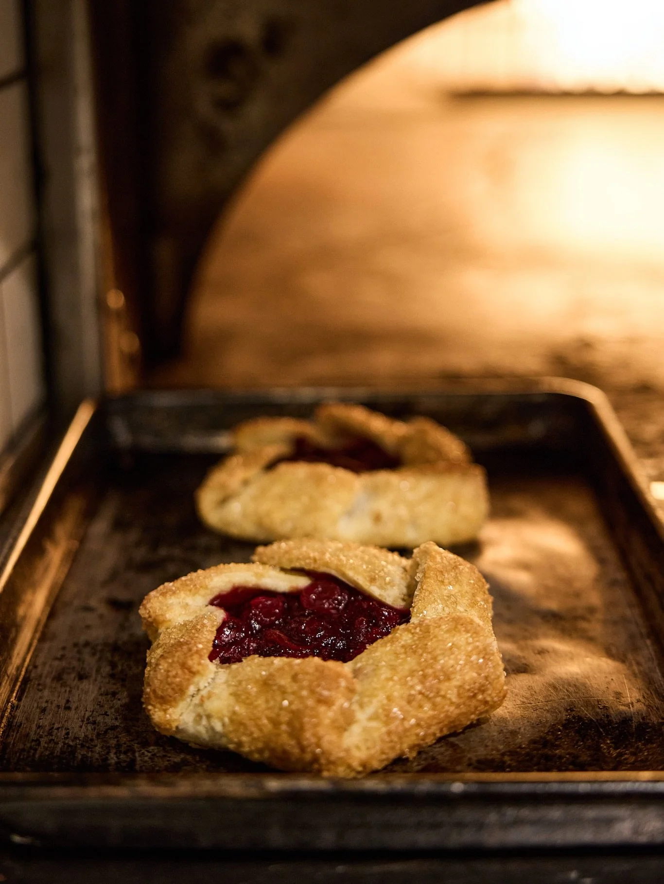 We&rsquo;re still saying yes to dessert. Tonight&rsquo;s answer: roasted cranberry crostata with cream.