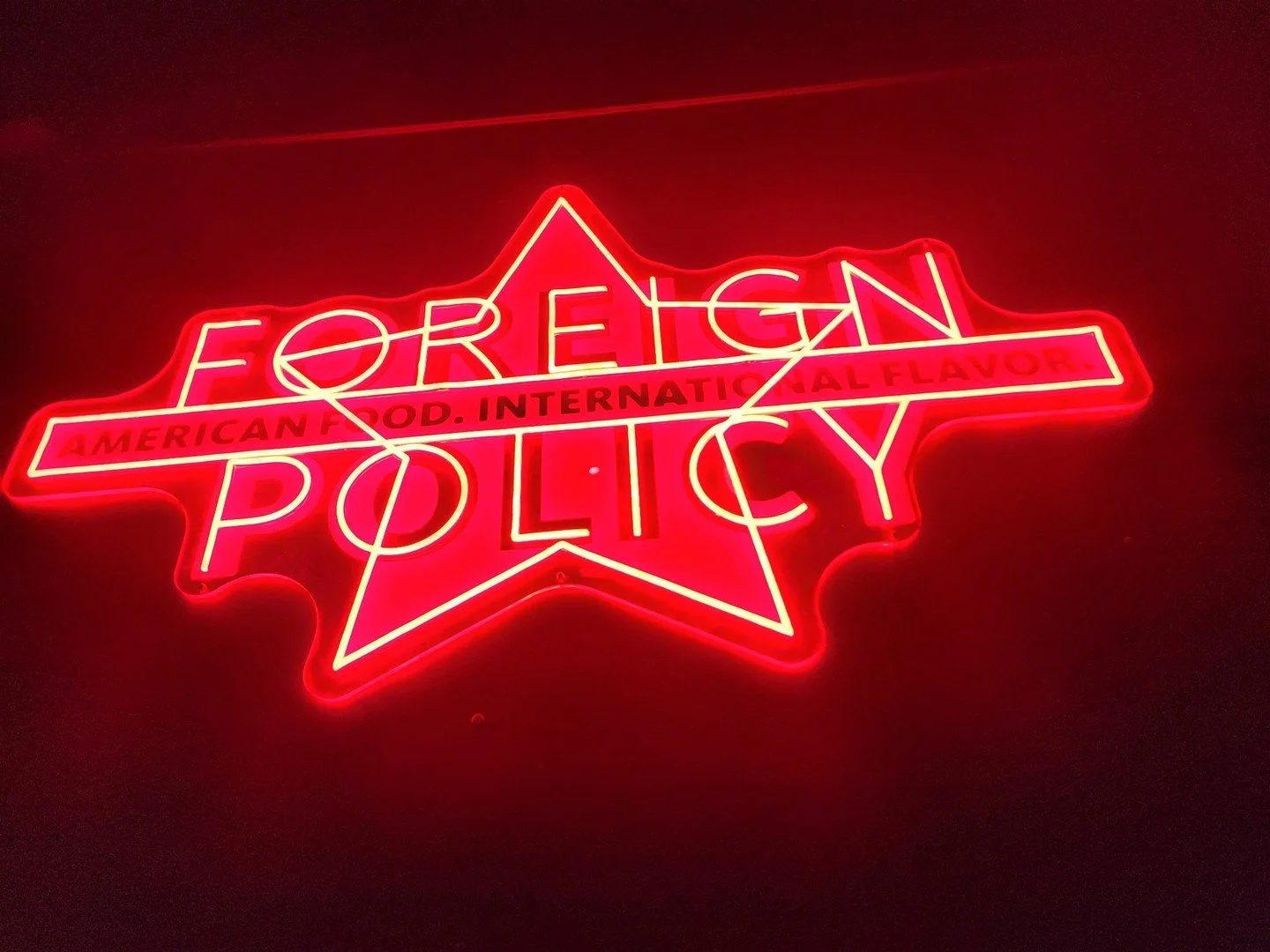 While our food truck gets some TLC, we&rsquo;re teaming up with our friends at @foreignpolicytx. Catch them at Eight Row Flint Heights through January 11, serving up globally inspired burgers, fries, and pitas influenced by Korean, Greek, Mexican, an