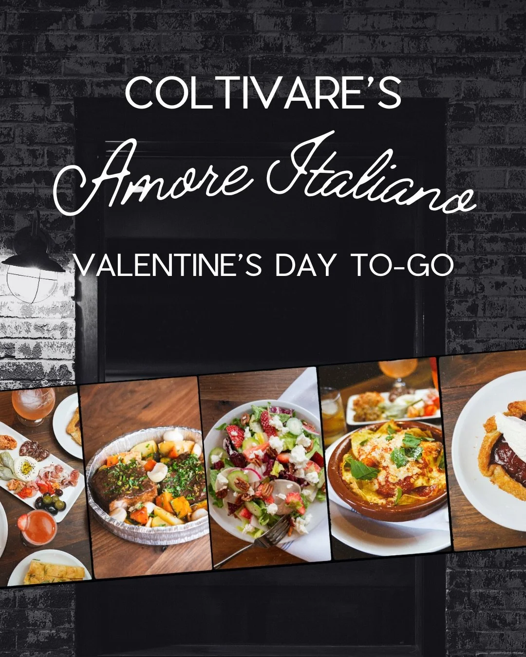 Our Valentine&rsquo;s take-home dinner for two is back. 🤍 We&rsquo;ve prepared a delicious set menu featuring appetizers + dessert, with your choice of entr&eacute;e: truffled lasagna or slow-braised beef sirloin. Limited quantities available, with 