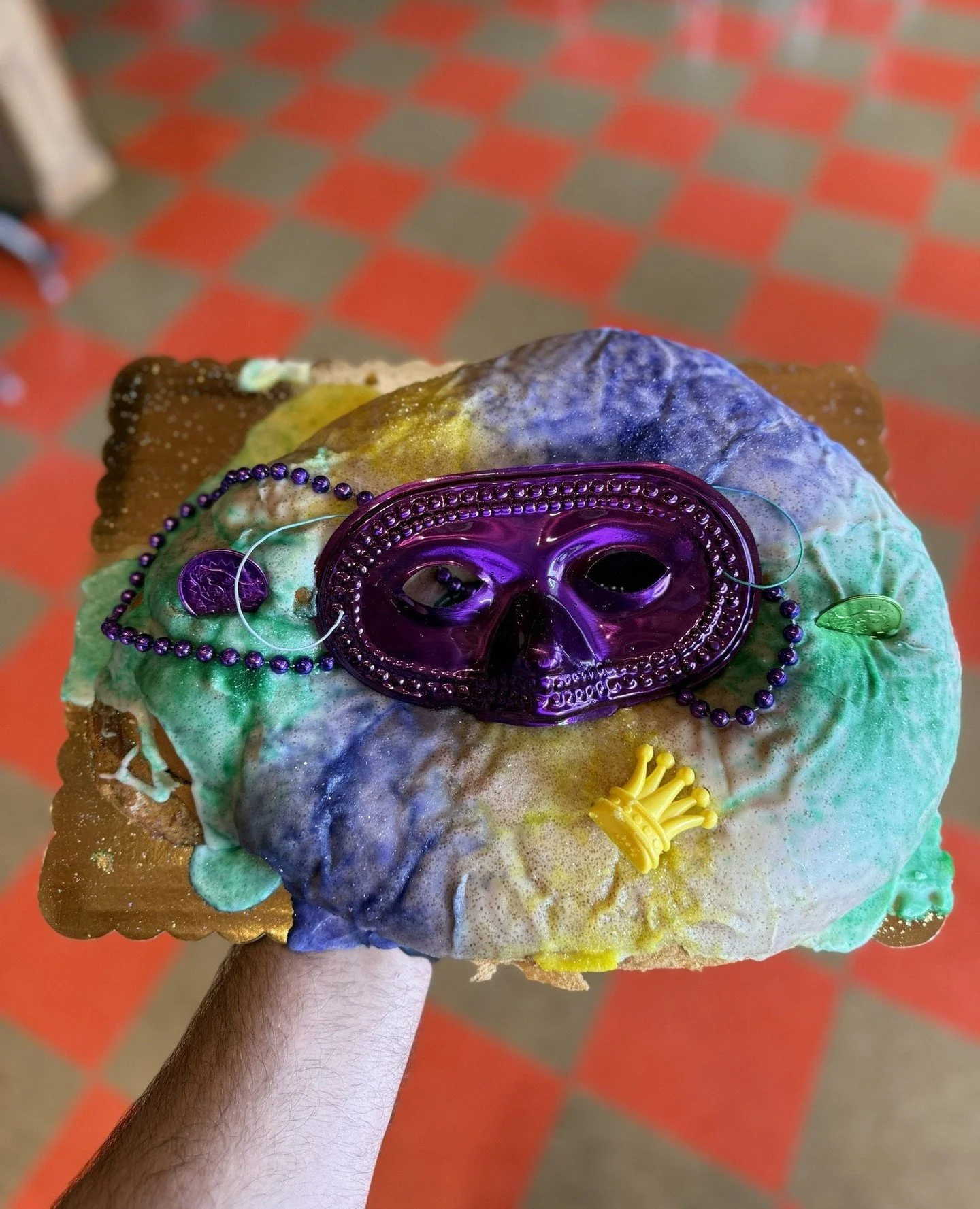 King cake is in the building. Find the baby and score a $50 gift card. Plus, bowls of shrimp creole until sold out. Come hang! #FatTuesday