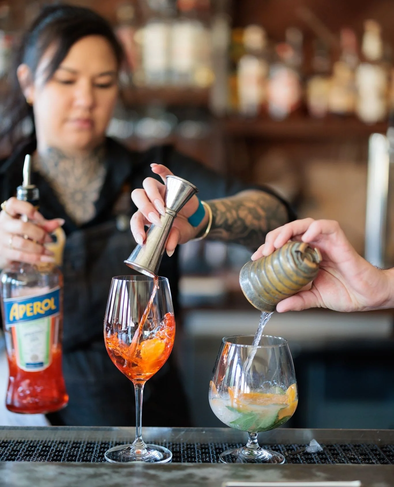 Cocktails first, then everything else. Come see what spring&rsquo;s bringing in. Reserve via the link in bio.