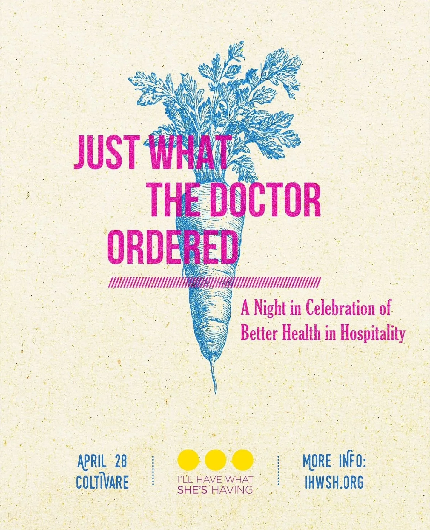 Just What the Doctor Ordered | April 28 at Coltivare⁠
⁠
Join us for a special evening with @theshawngawle, @paul_virant and @ryanpera in support of better health in hospitality.⁠
⁠
Tickets are live. Learn more and secure your seat at the link in bio.