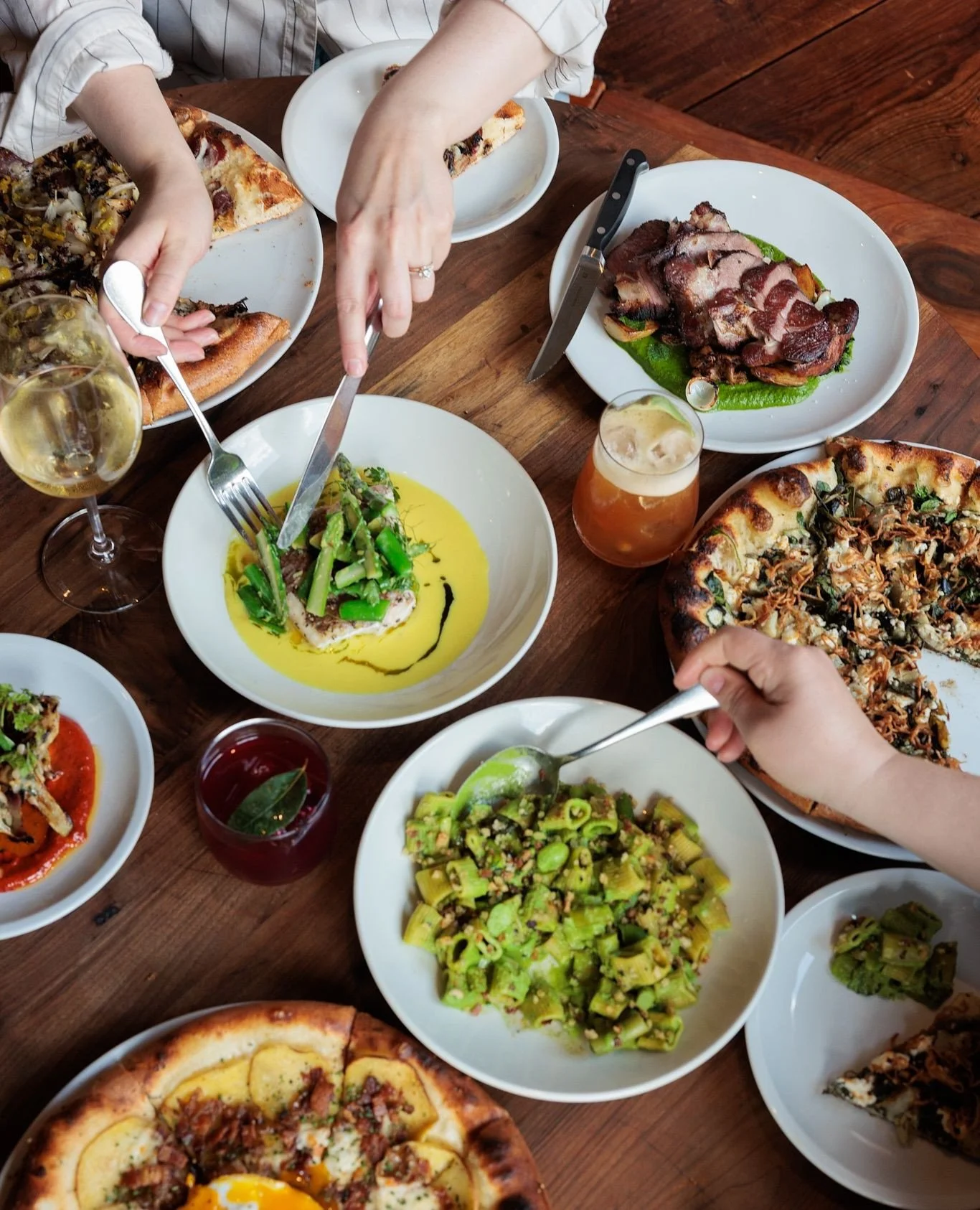 A little bit of everything is highly encouraged. ⁠