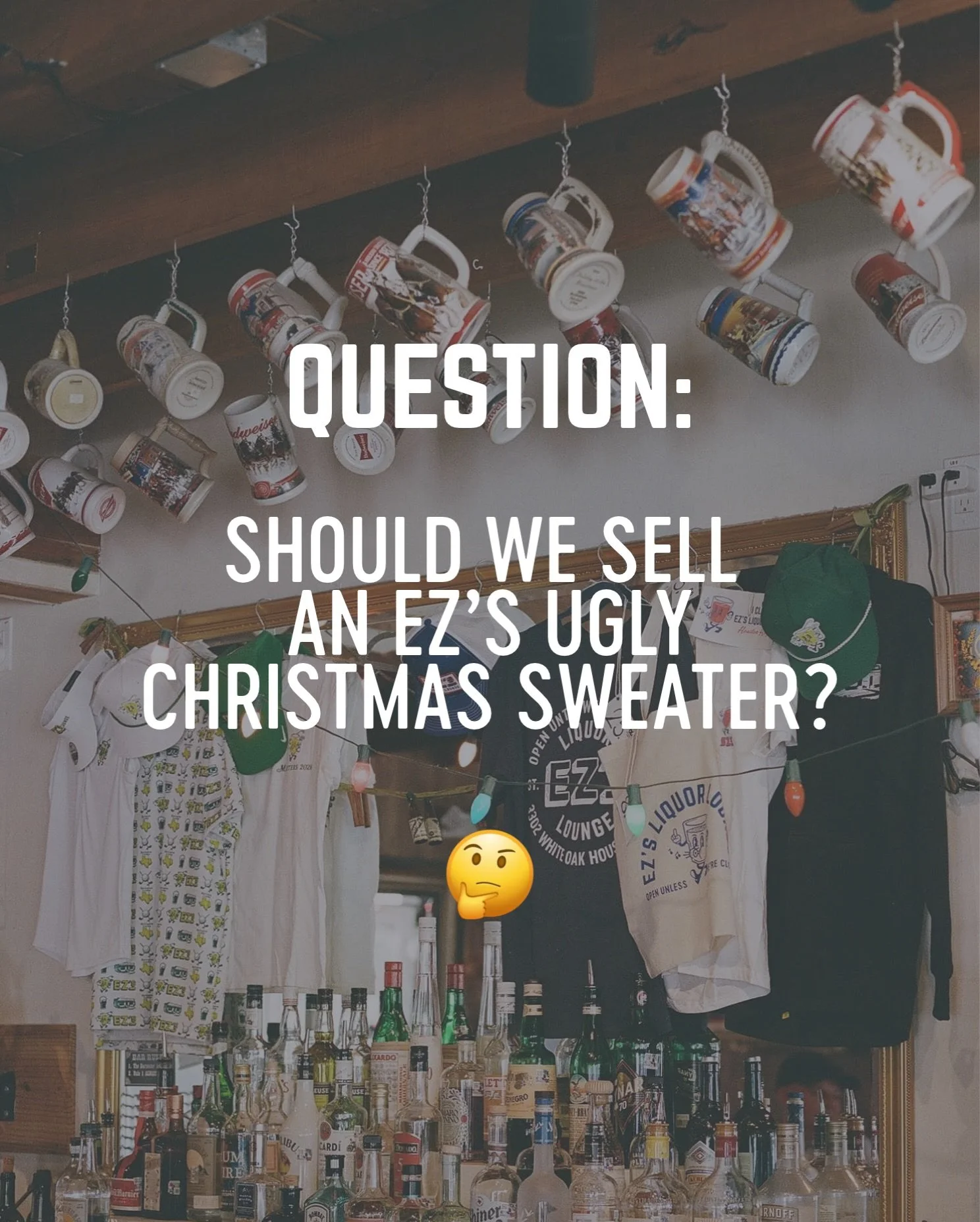 UGLY SWEATER DROP???
