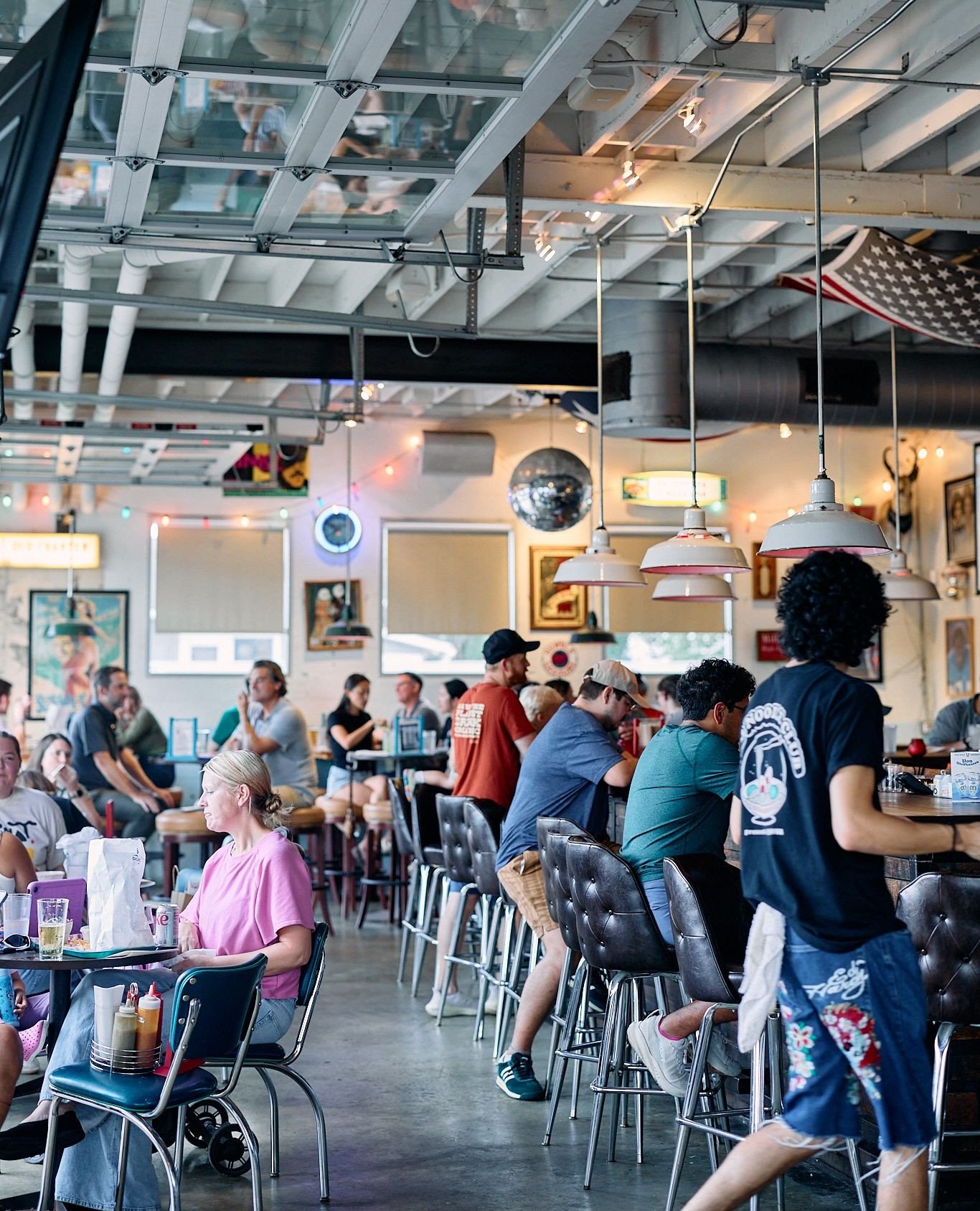 Setting the scene for an ideal Friday night. Come enjoy a little break from the Houston heat with us this weekend.
