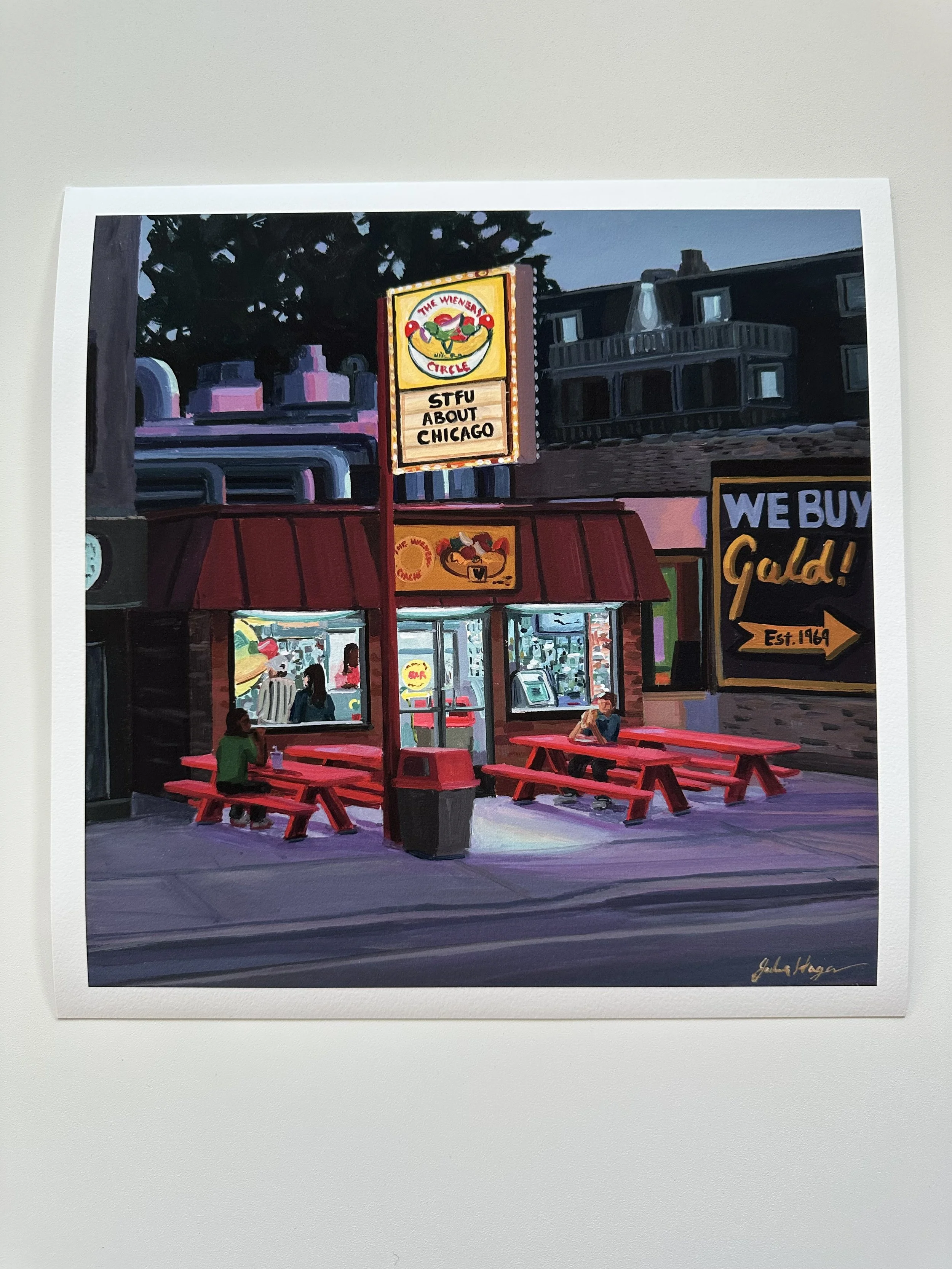 MISPRINT - "A Circle of Wieners"