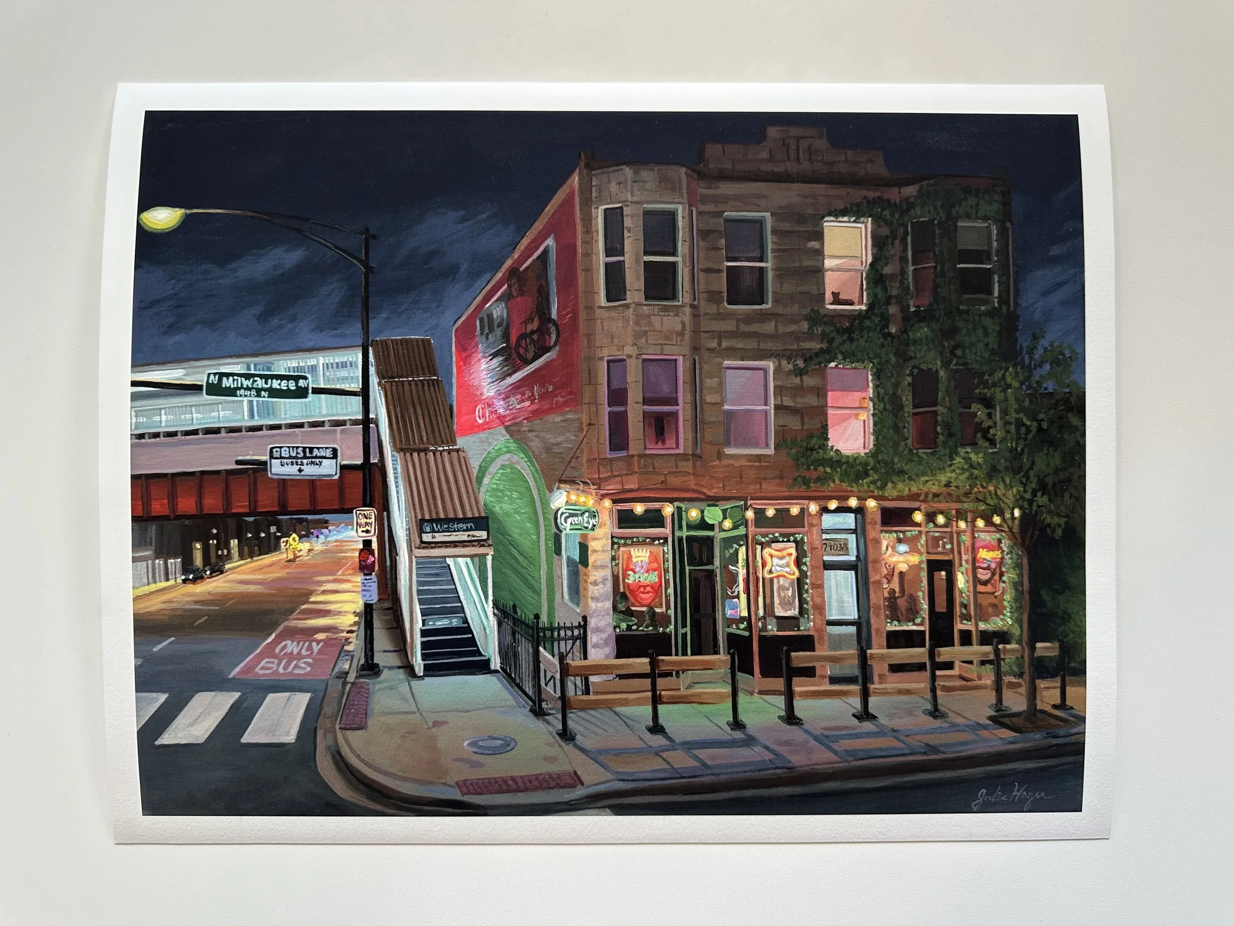 MISPRINT - "Green Eye Lounge"