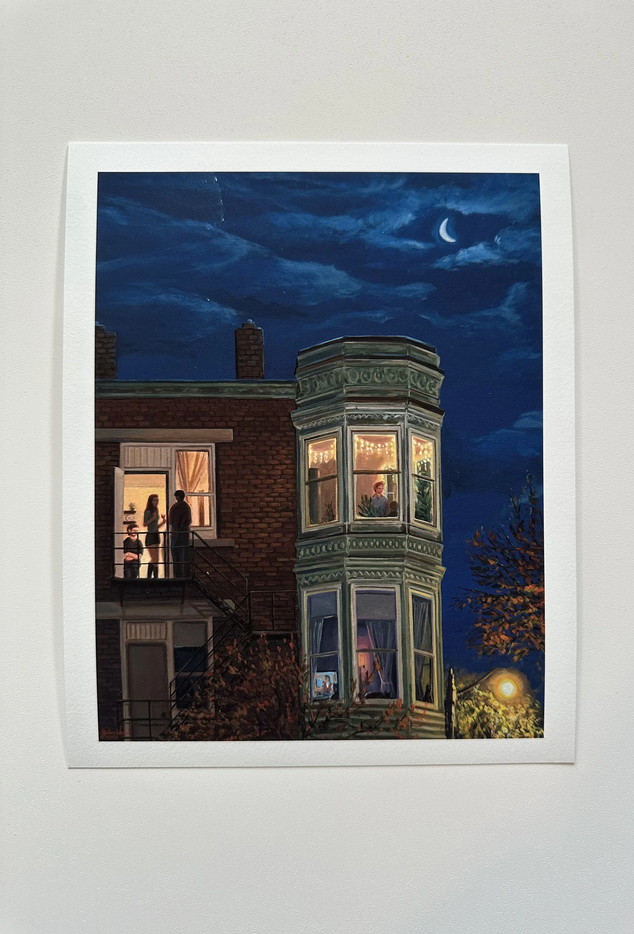 MISPRINT - "Chicago House Party" - 9x7 inches