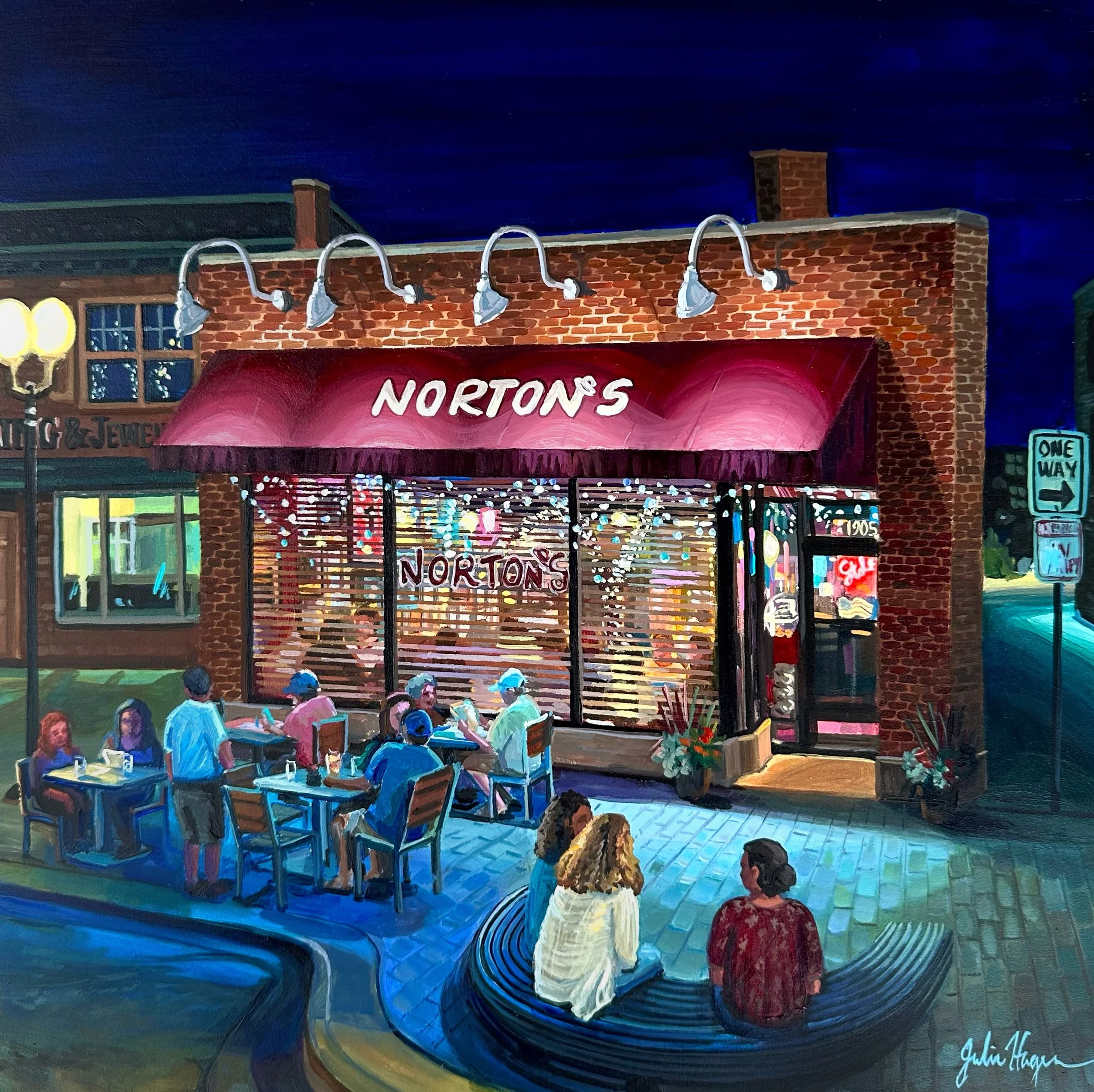"Norton's" Limited Edition Print