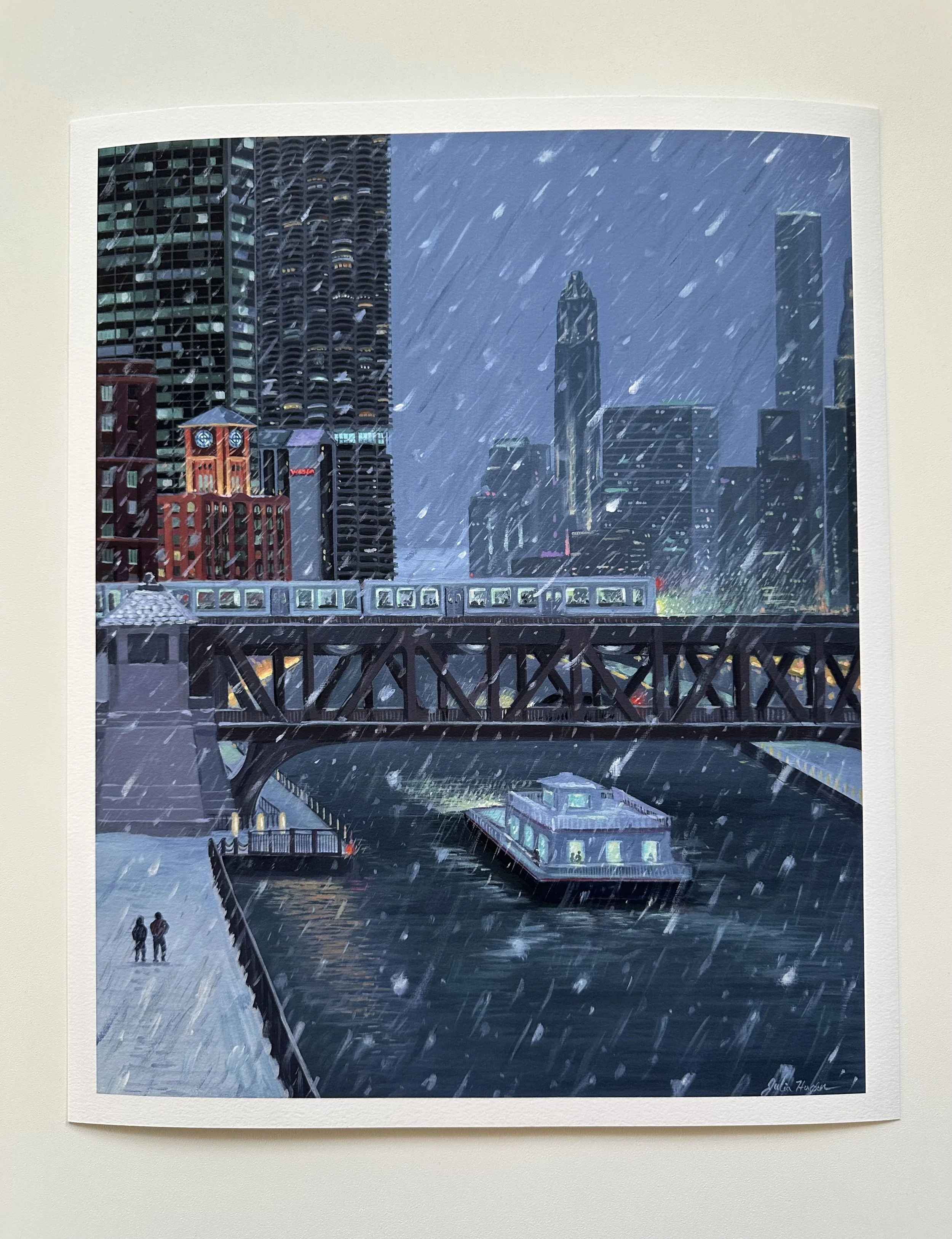 MISPRINT - "Chicago Snow Day"