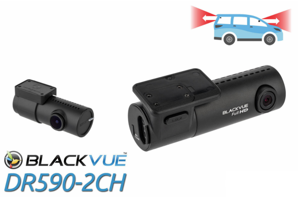 Australien elskerinde skepsis BlackVue DR590 - Front AND Rear Dashcam — USA Dashcams