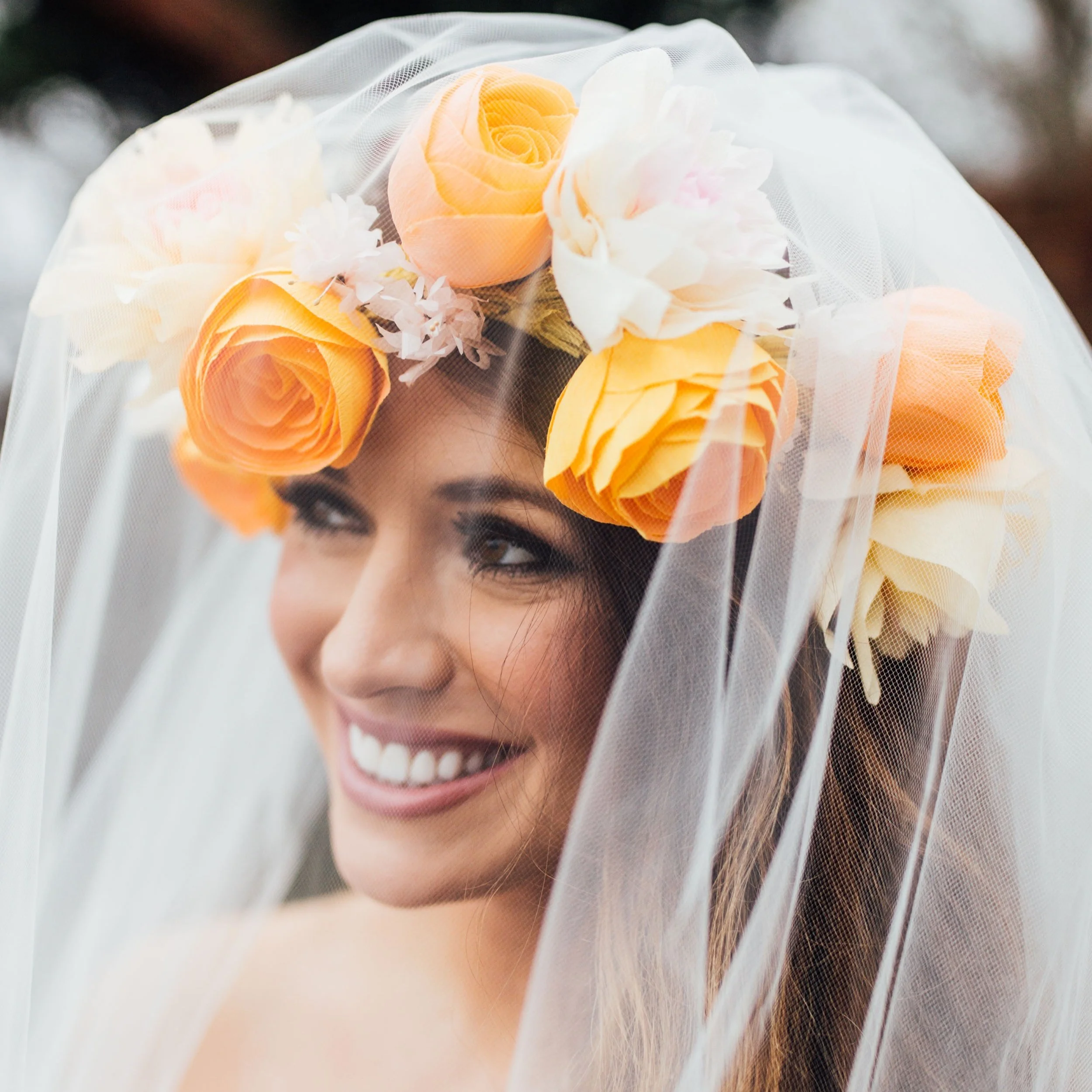 Paper Flower Crown