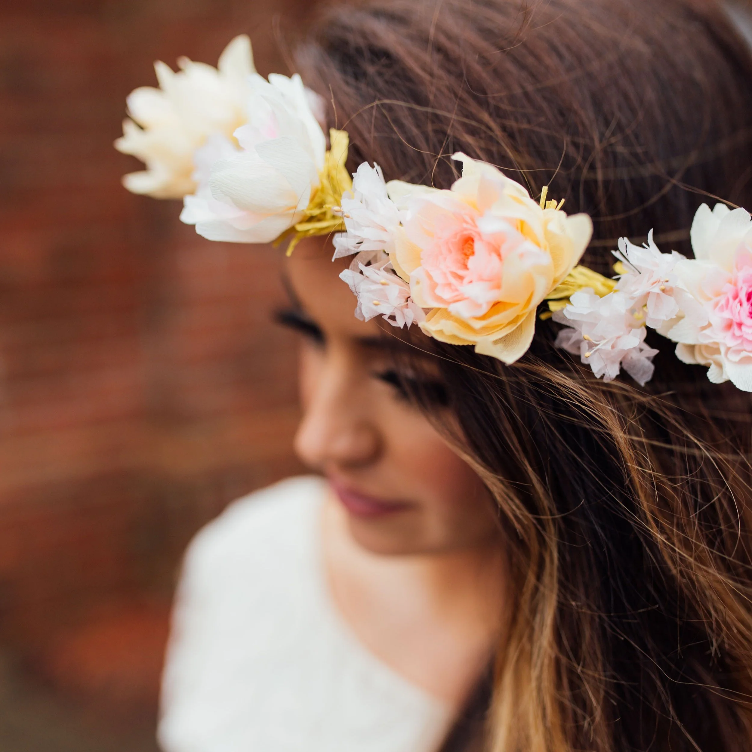 Paper Flower Crown