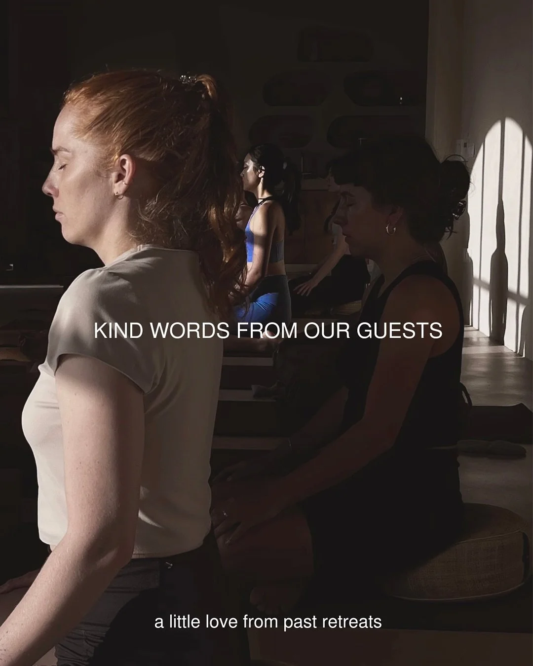 It&rsquo;s hard to put into words what these retreats mean to me, but these beautiful messages come pretty close 💛

If you&rsquo;ve been thinking about joining us next year in Spain &mdash; June 16-21, 2026 &mdash; this might be your sign ✨
We still