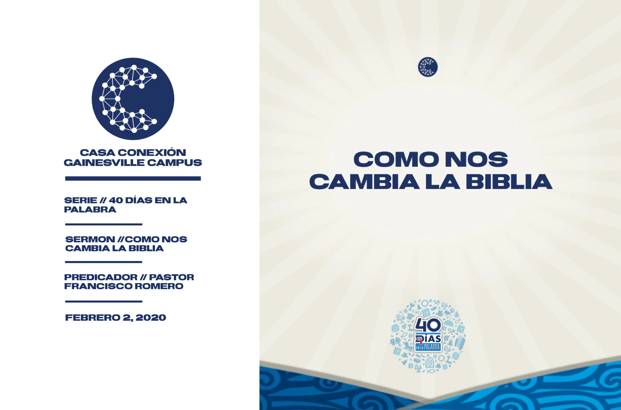 Como Nos Cambia La Biblia // Pastor Francisco Romero