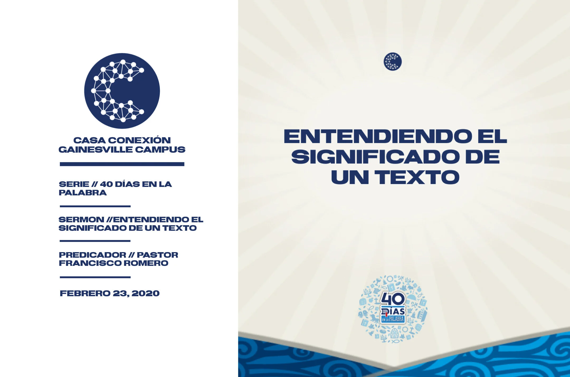 Entendiendo El Significado De Un Texto  // Pastor Francisco Romero