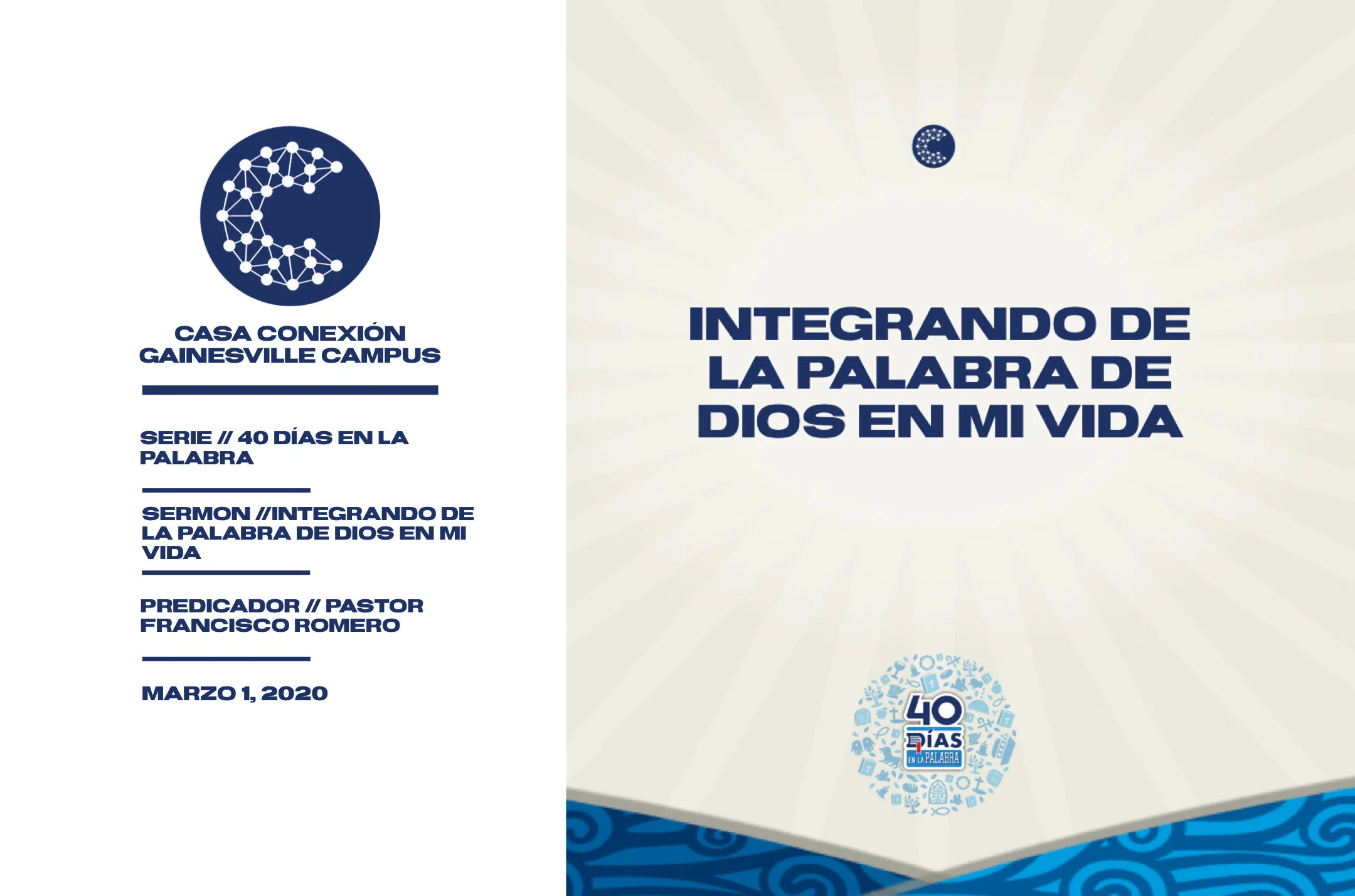 Integrando De La Palabra De Dios En Mi Vida // Pastor Francisco Romero