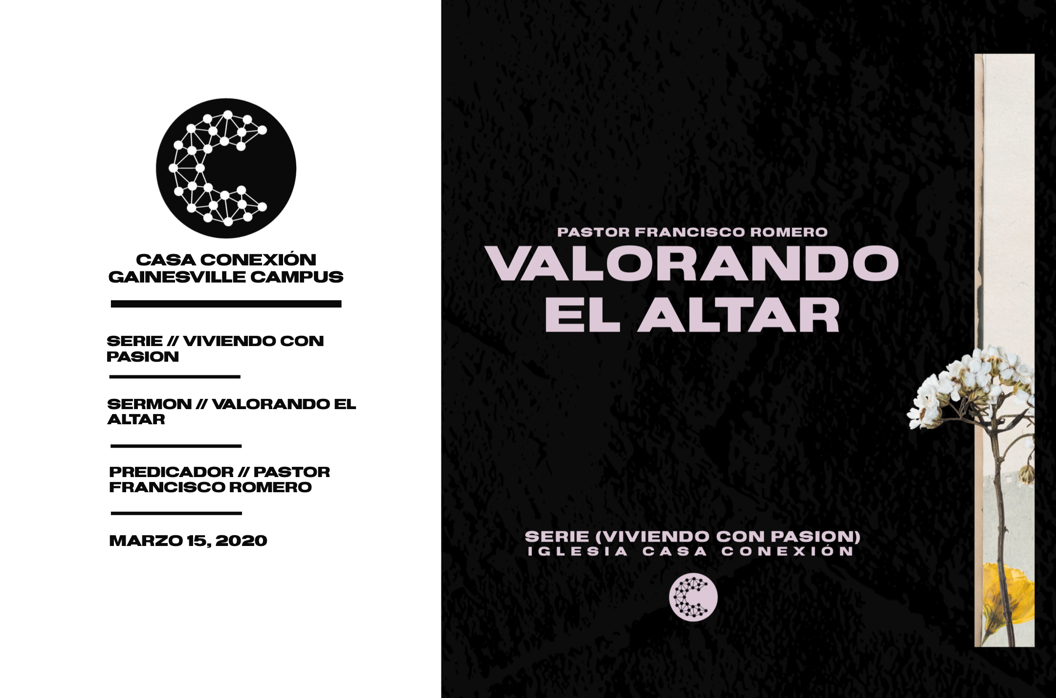 Valorando El Altar // Pastor Francisco Romero