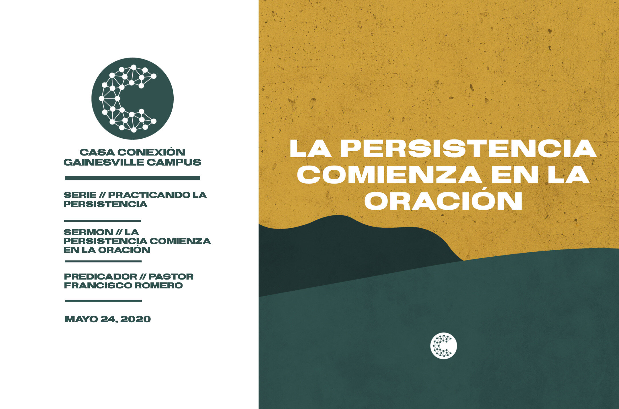 La Persistencia Comienza En La Oración // Pastor Francisco Romero