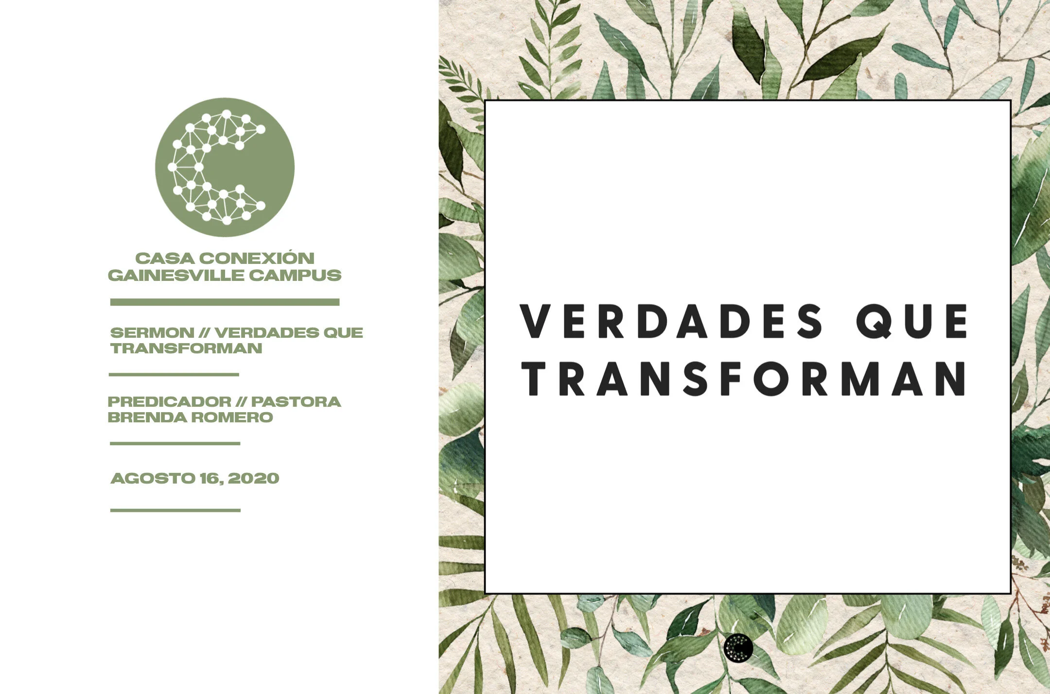 Verdades que transforman // Pastora Brenda Romero