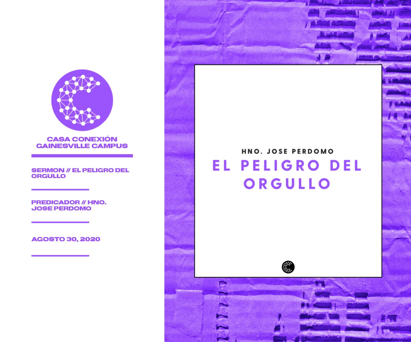 El peligro del orgullo // Hno. Jose Perdomo