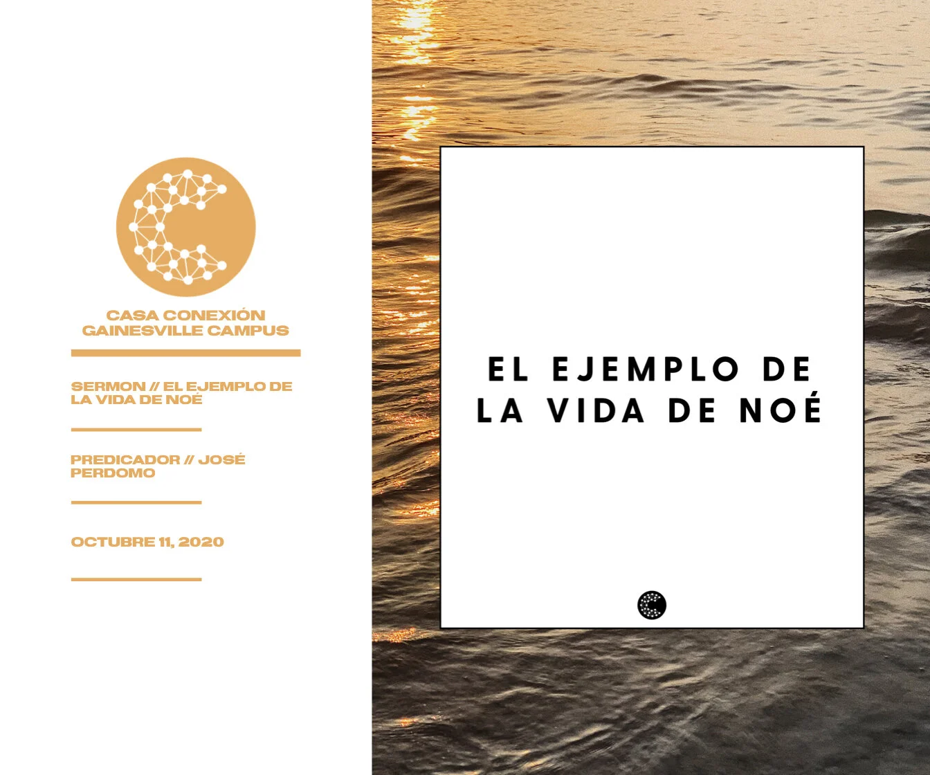 El Ejemplo de la Vida de Noé // Jose Perdomo