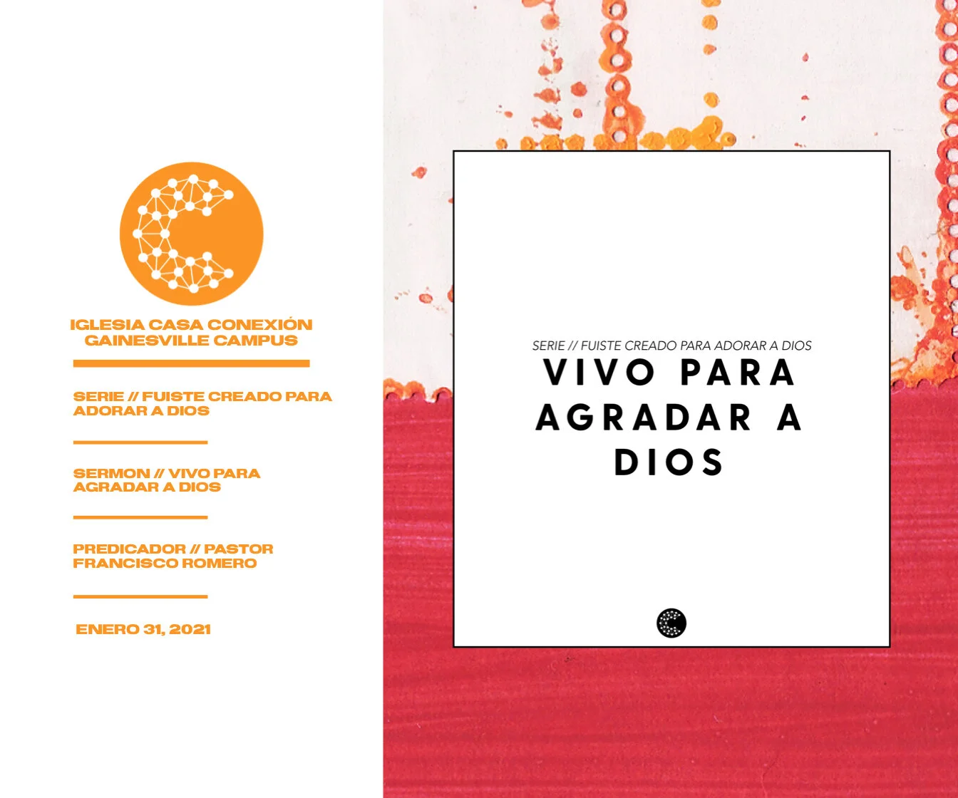 Vivo para  agradar a Dios // Pastor Francisco Romero