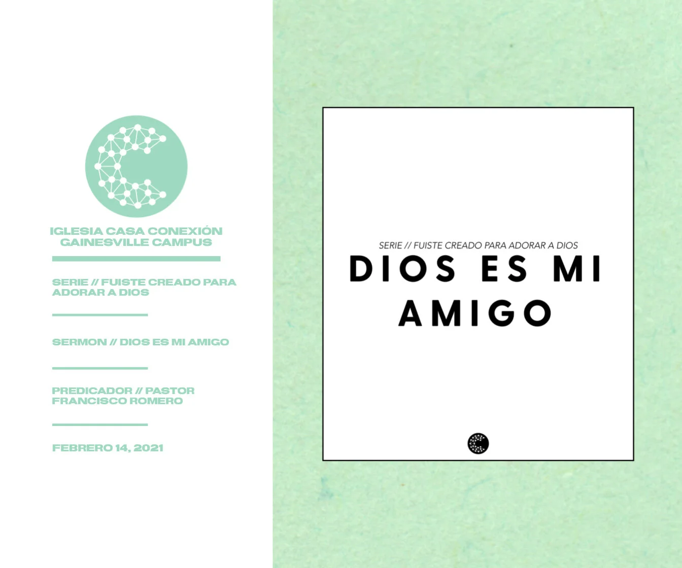 Dios Es Mi Amigo // Pastor Francisco Romero