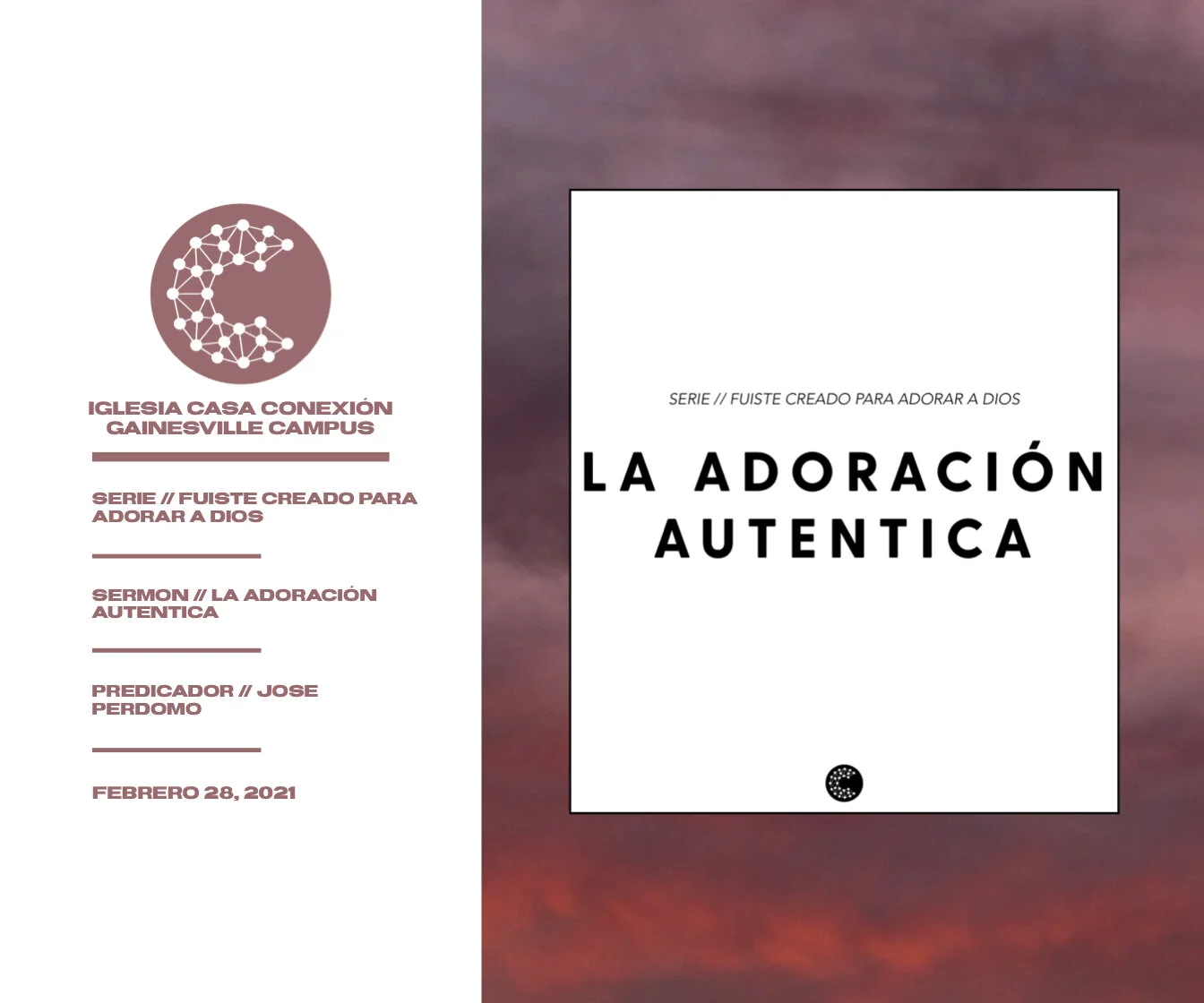 La Adoración Auténtica // Jose Perdomo