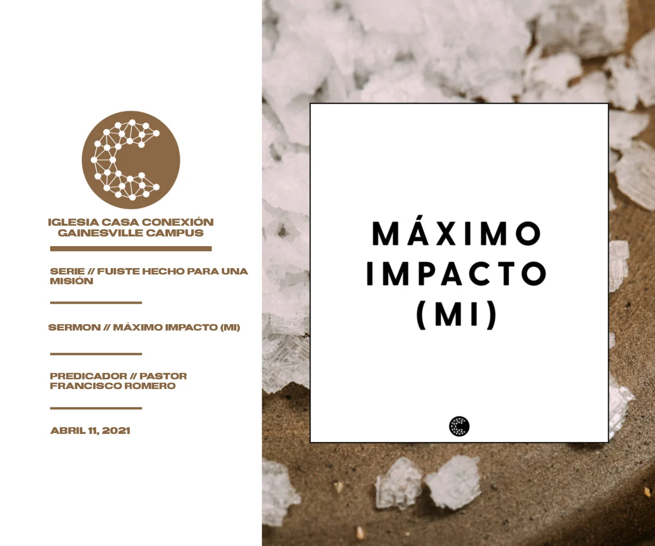 Máximo Impacto // Pastores Francisco Romero