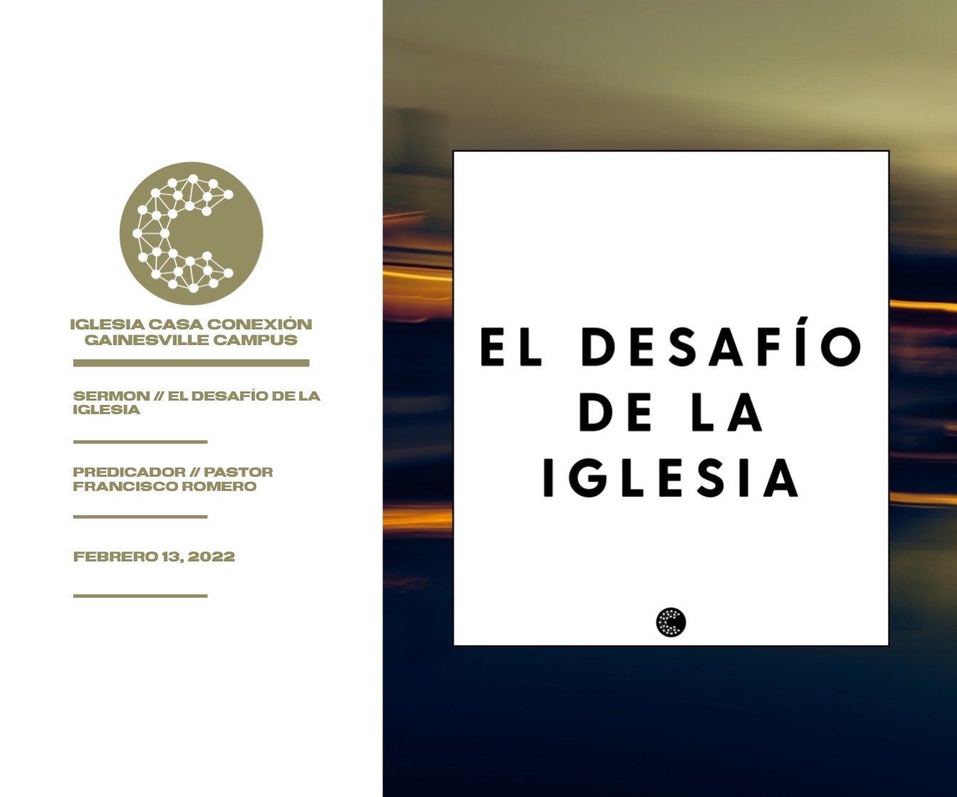 El Desafio De La Iglesia // Pastor Francisco Romero