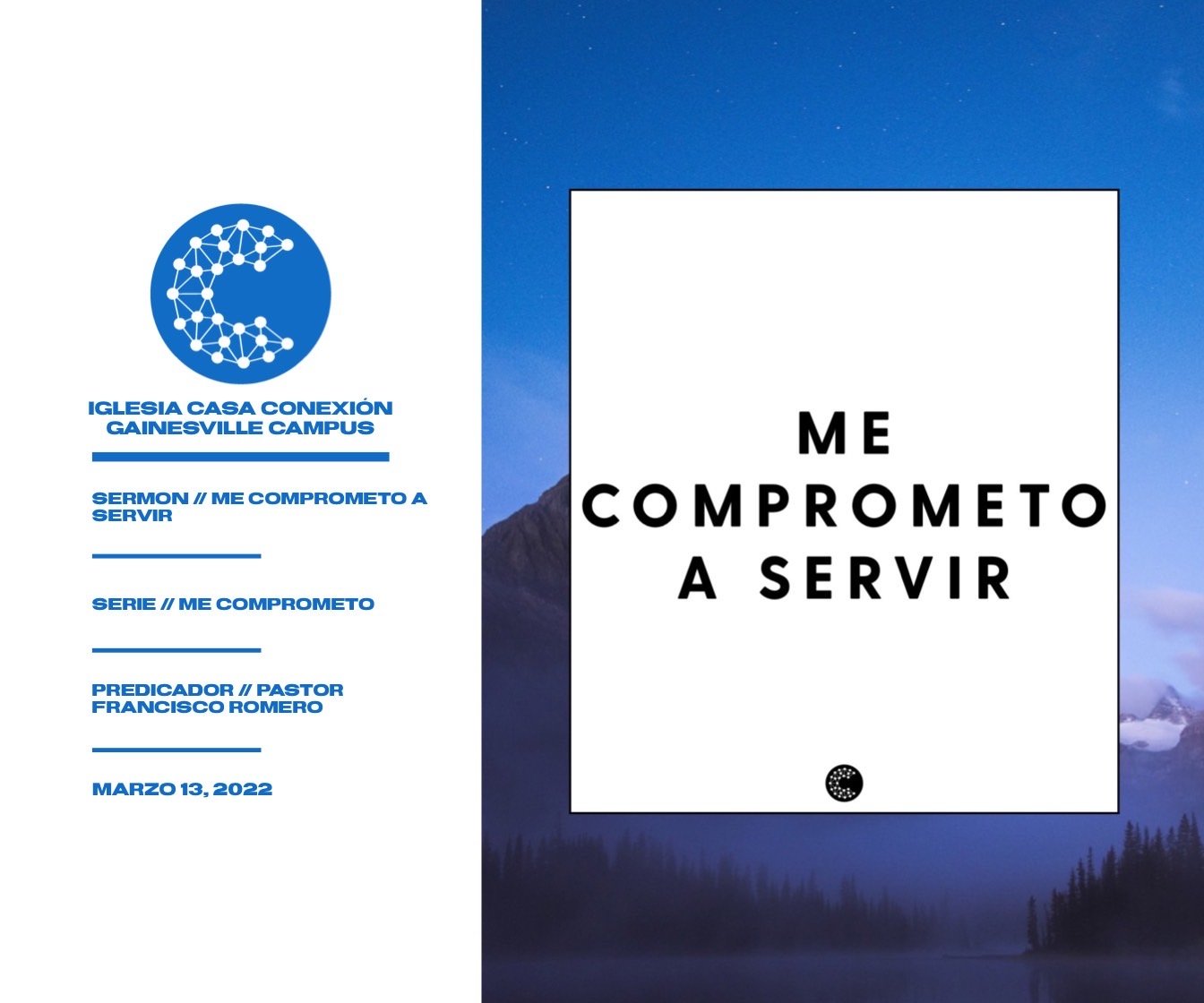 Me Comprometo A Servir // Pastor Francisco Romero