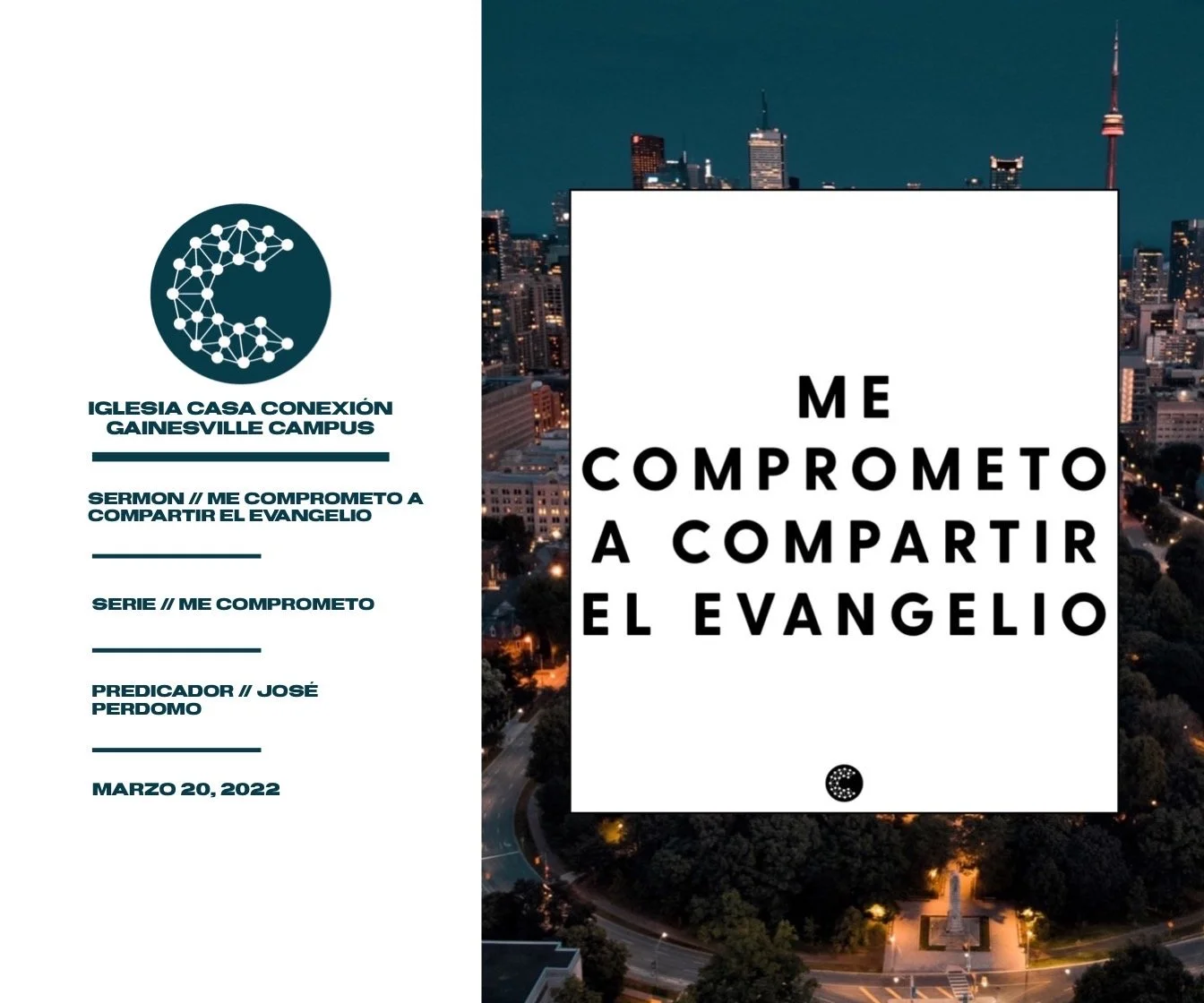Me Comprometo A Compartir El Evangelio // José Perdomo