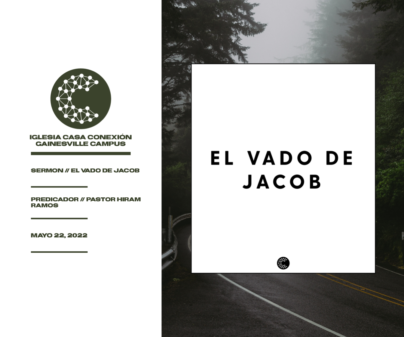 El Vado De Jacob // Pastor Hiram Ramos
