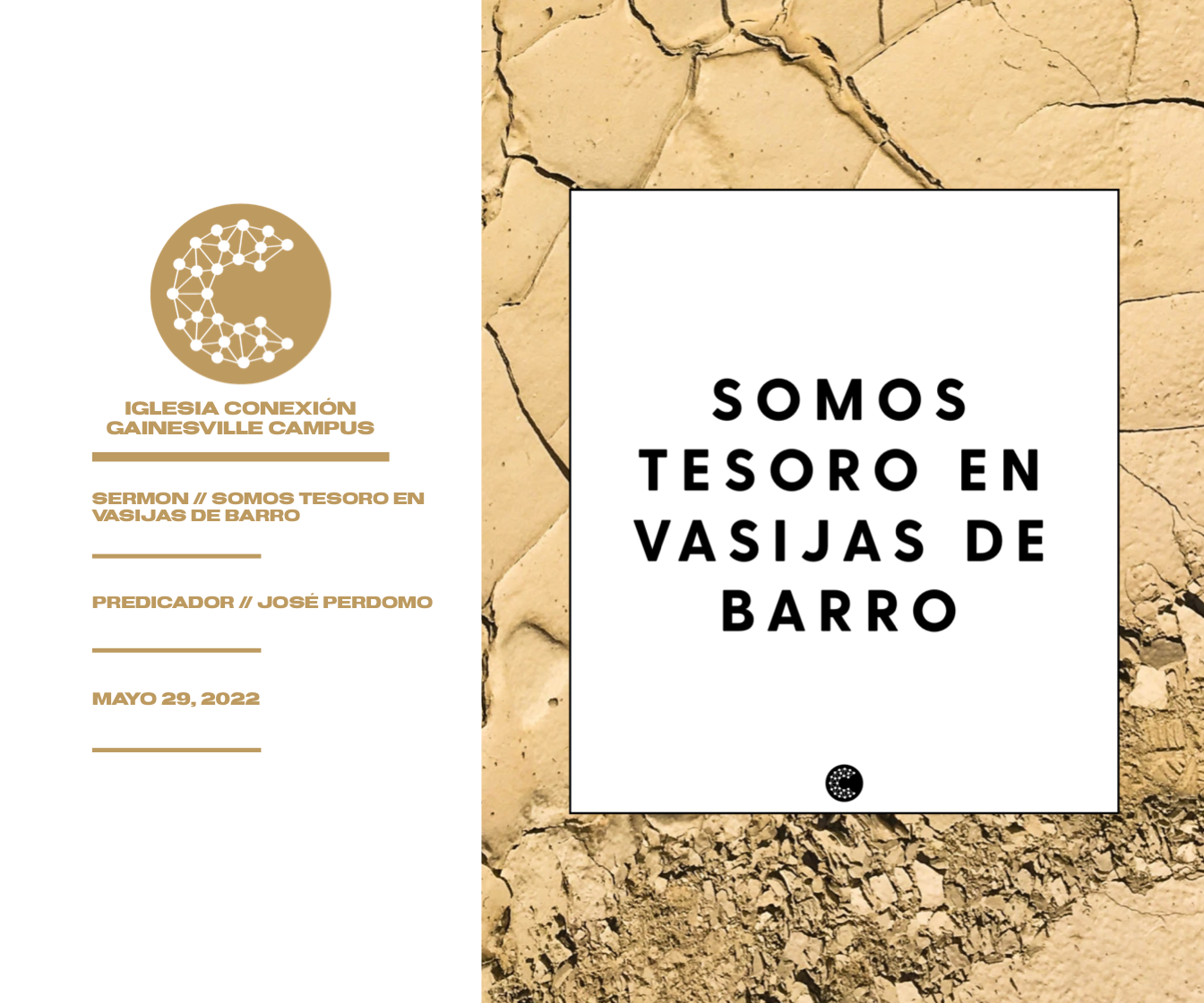 Somos Tesoro En Vasijas De Barro // José Perdomo