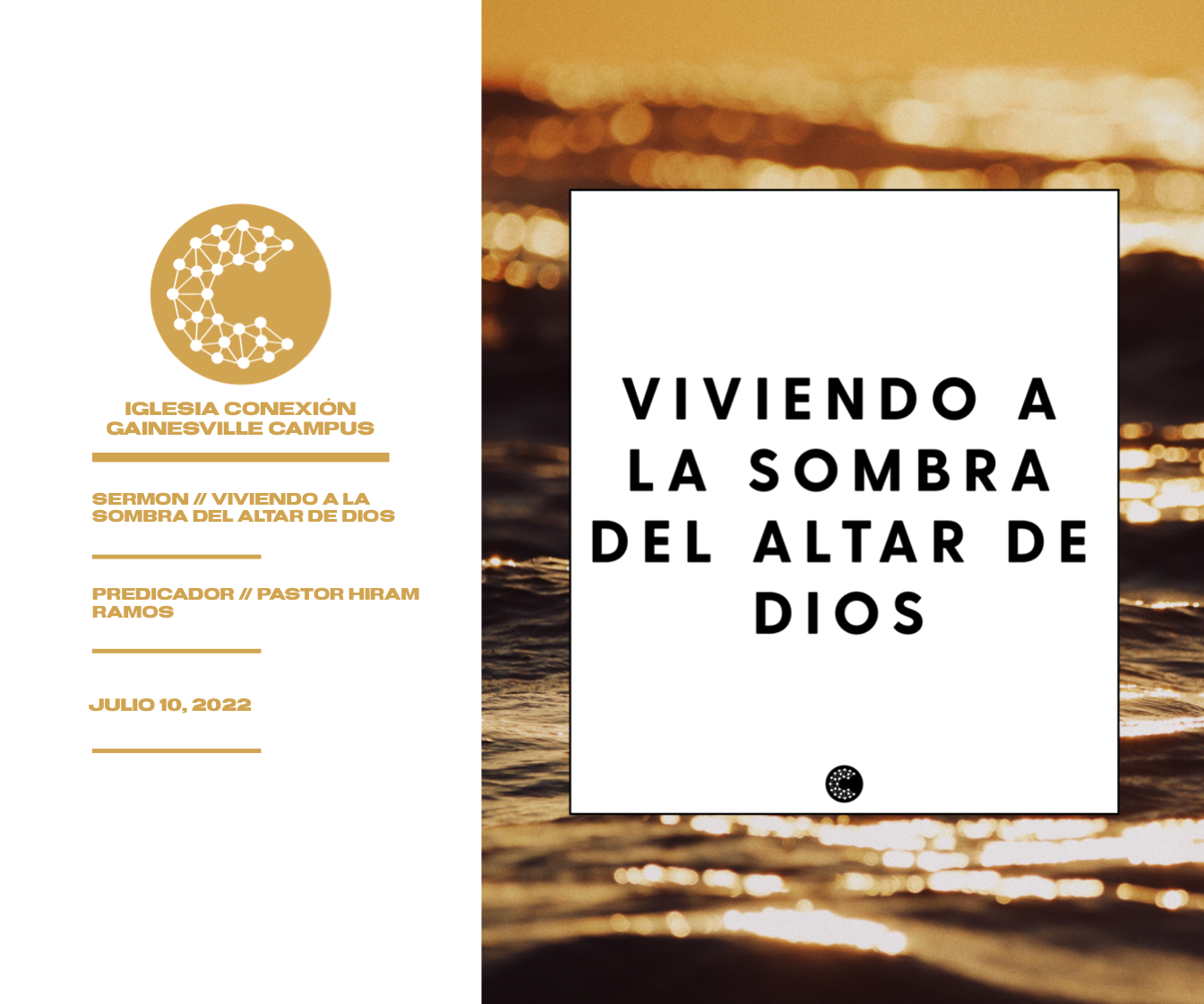 Viviendo A La Sombra Del Altar De Dios // Pastor Hiram Ramos