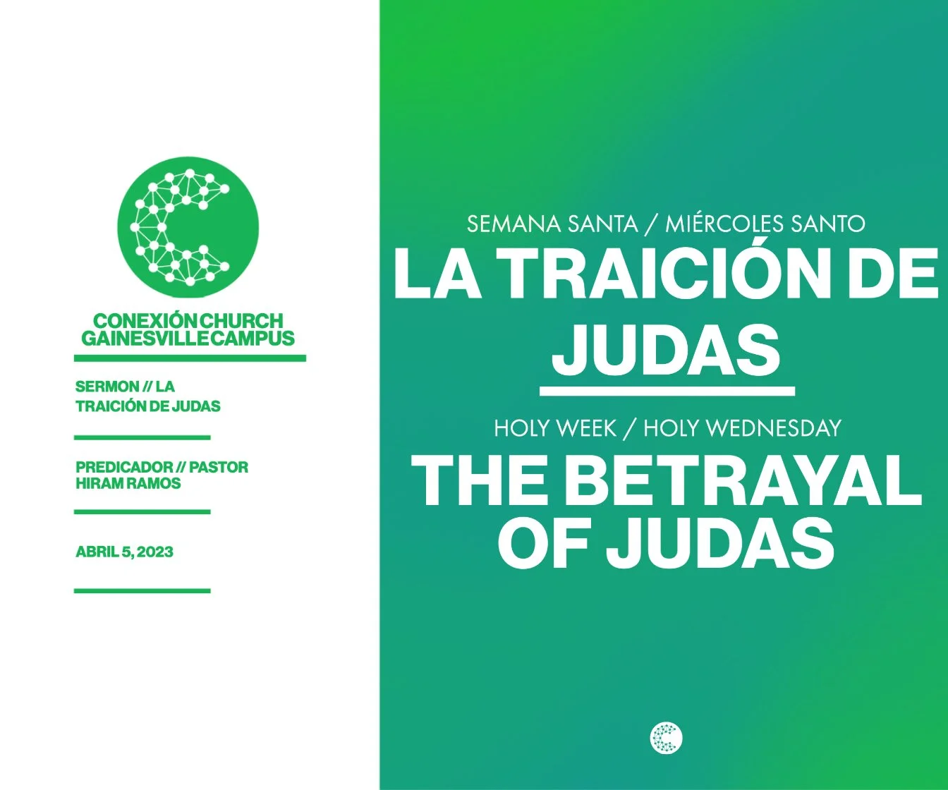 La Traición De Judas // Pastor Hiram Ramos