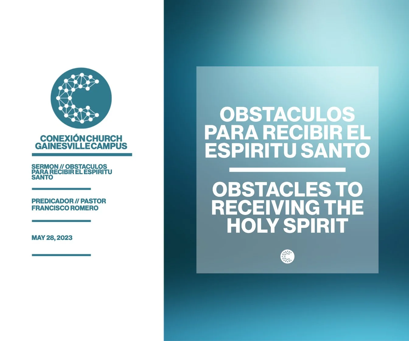 Obstaculos Para Recibir El Espiritu Santo // Pastor Francisco Romero