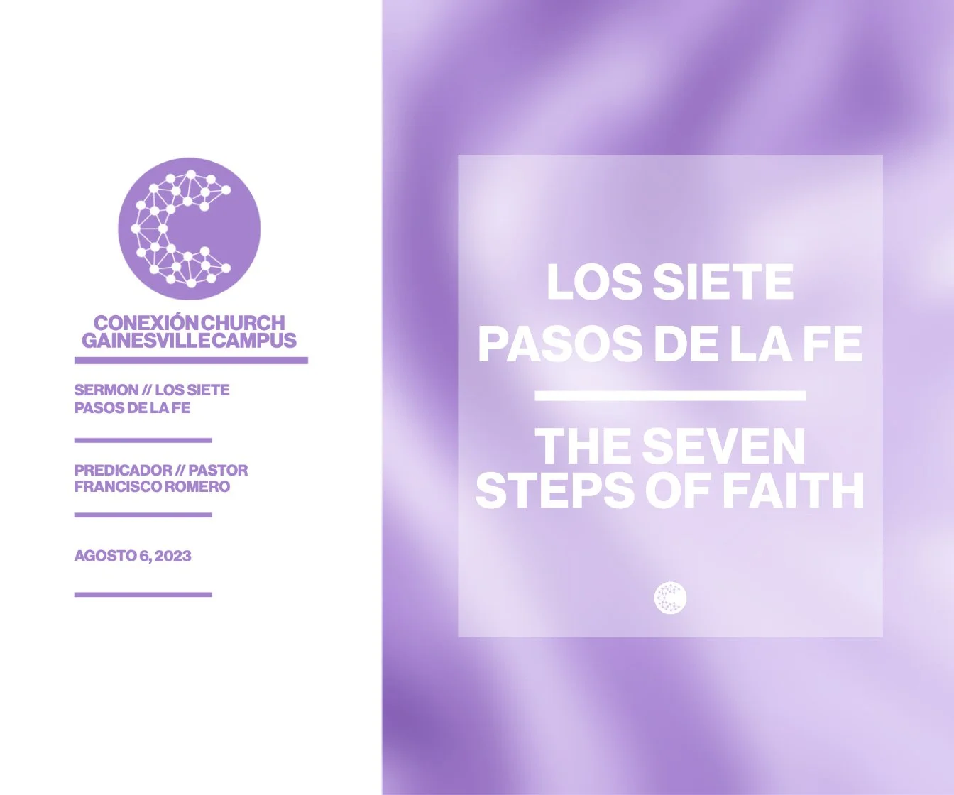 Los Siete Pasos De La Fe // Pastor Francisco Romero