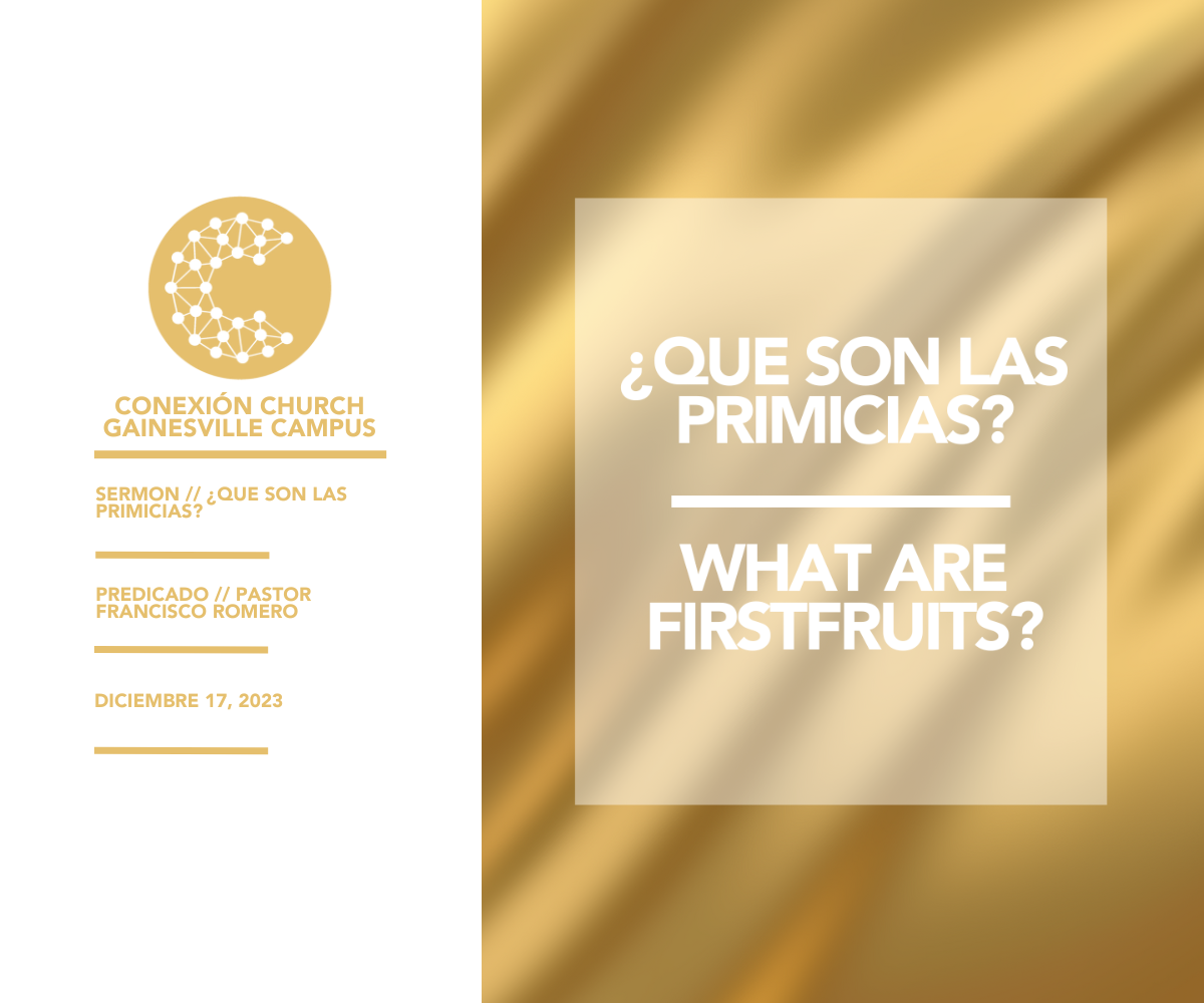 Que Son Las Primicias // Pastor Francisco Romero