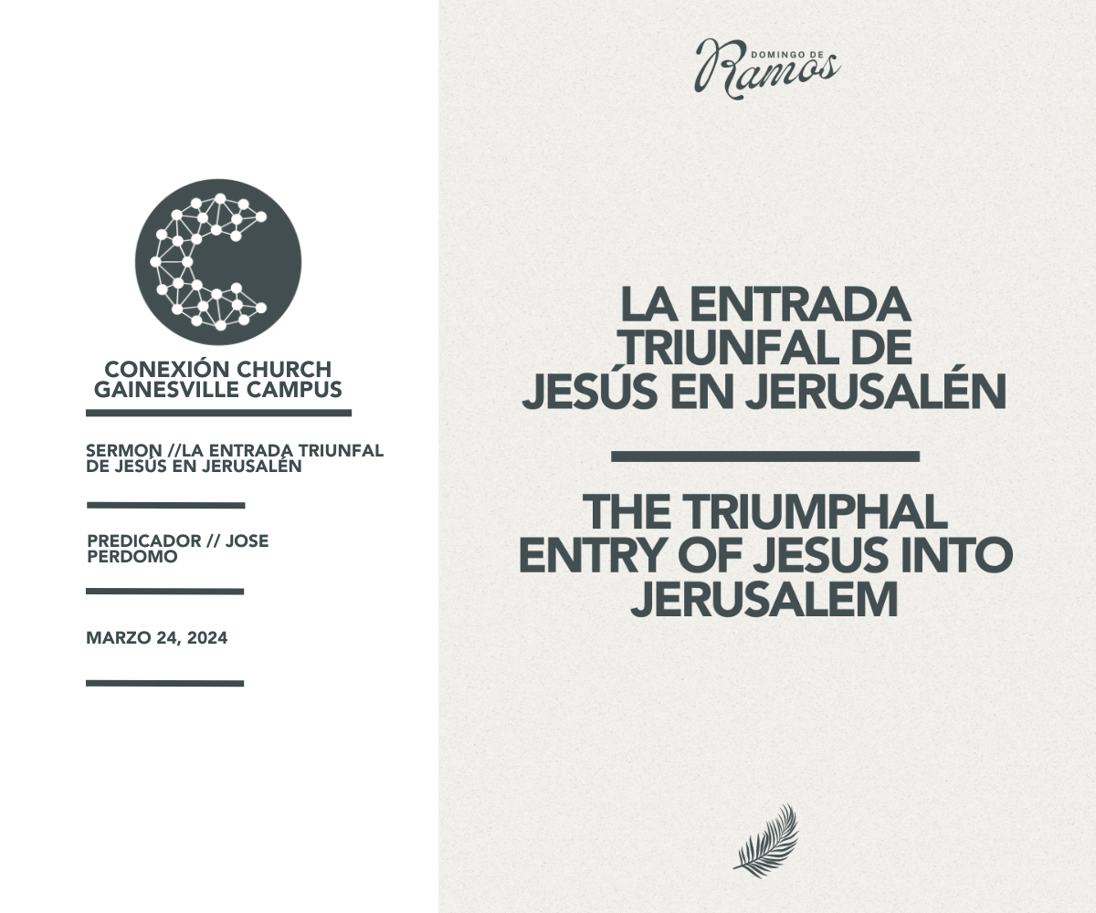 La Entrada Triunfal De Jesús En Jerusalen // Jose Perdomo 