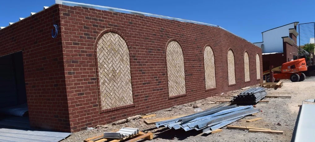 The Premier Storage Unit construction in Buford, Georgia is currently under construction and is well on its way to completing the 8 warehouse buildings at approximately 8,000 square feet per building.