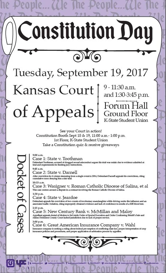 Constitution Day: Kansas Court of Appeals